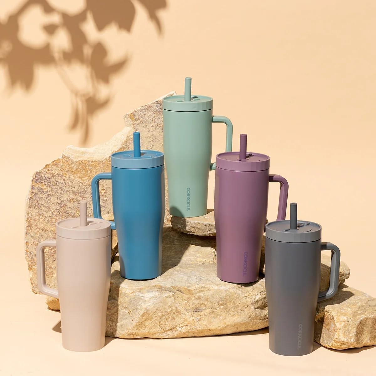 corkcicle-cruiser-insulated-tumbler-with-handle-straw-22-oz-mauve-leakproof-bpa- image 7