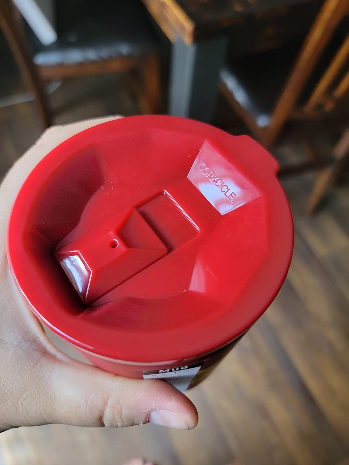My coffee tasted like plastic