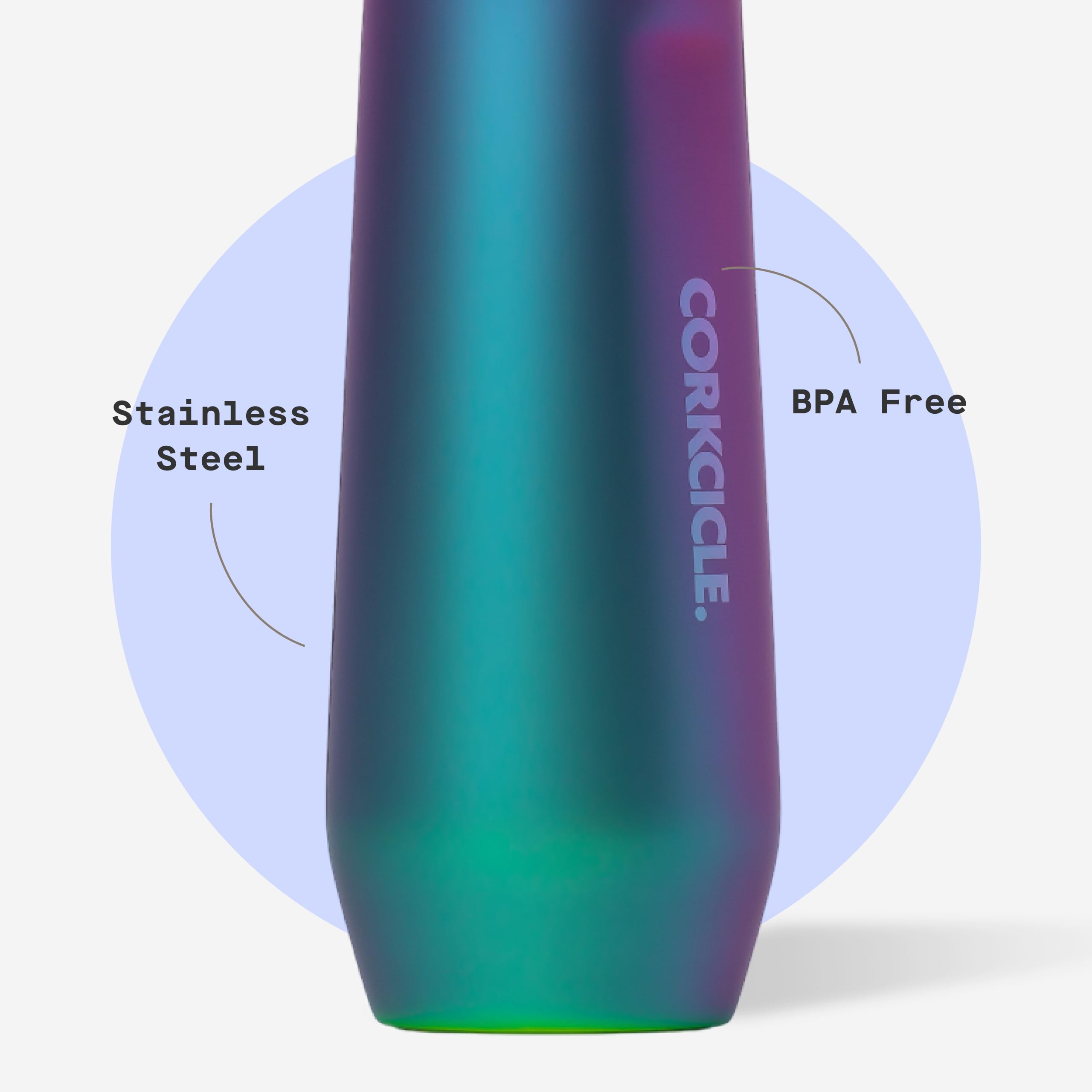 corkcicle-stemless-flute-7-oz-dragonfly image 5