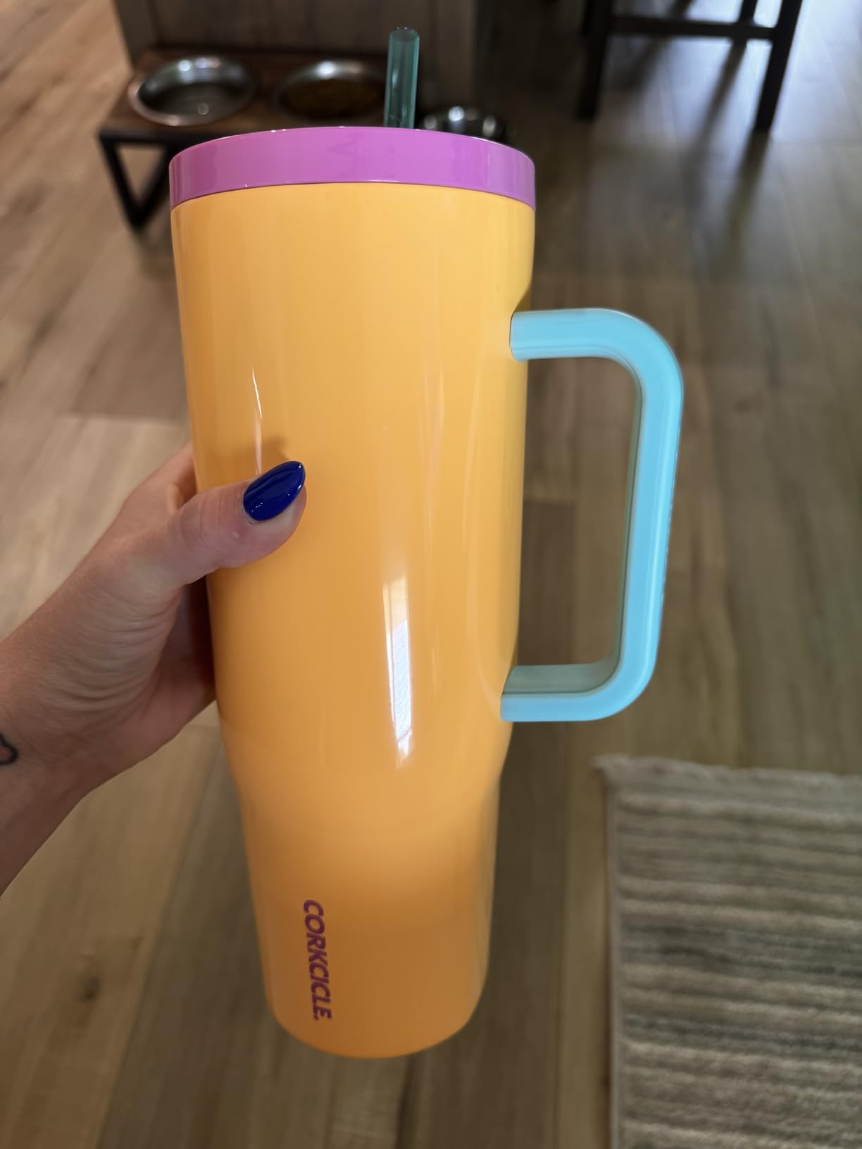 Nice, but the straw is missing