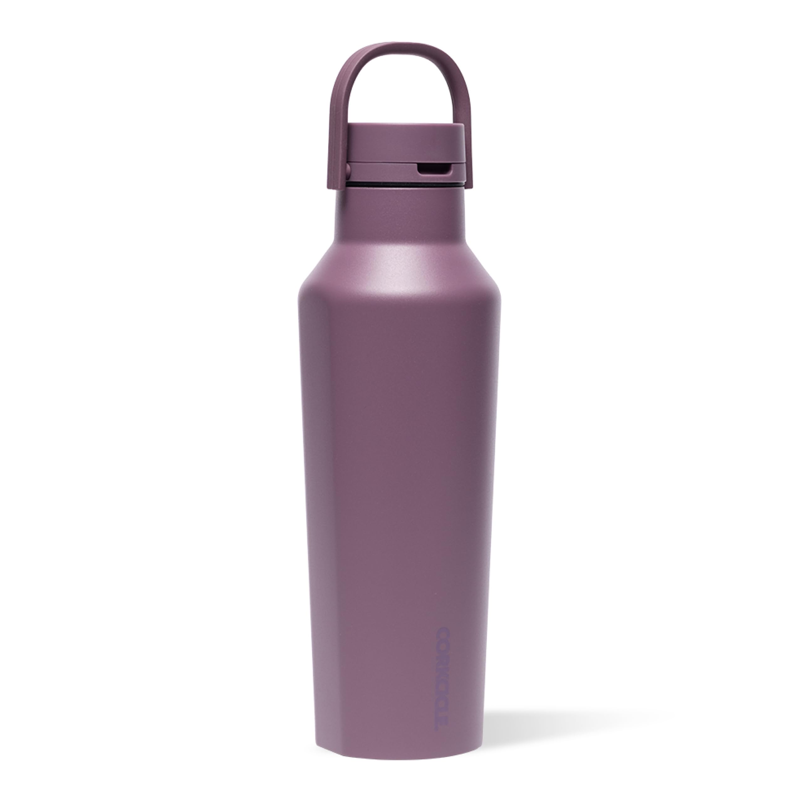 corkcicle-classic-sport-canteen-20-oz-insulated-water-bottle-mauve image 1