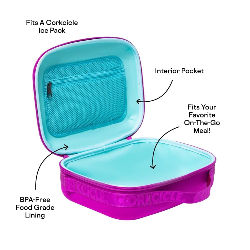 corkcicle-lunchpod-insulated-lunch-bag-crush-proof-design-berry-punch-neoprene image 3