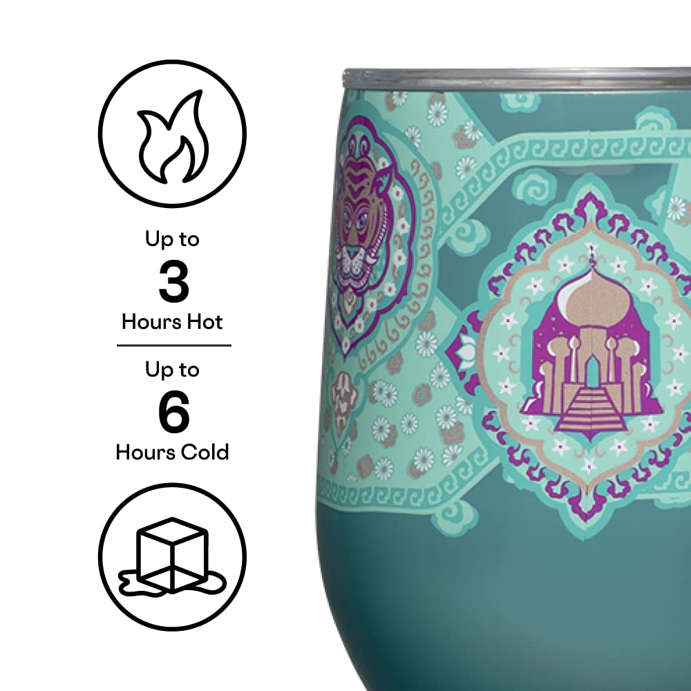 corkcicle-stemless-wine-glass-tumbler-12-oz-princess-jasmine image 2