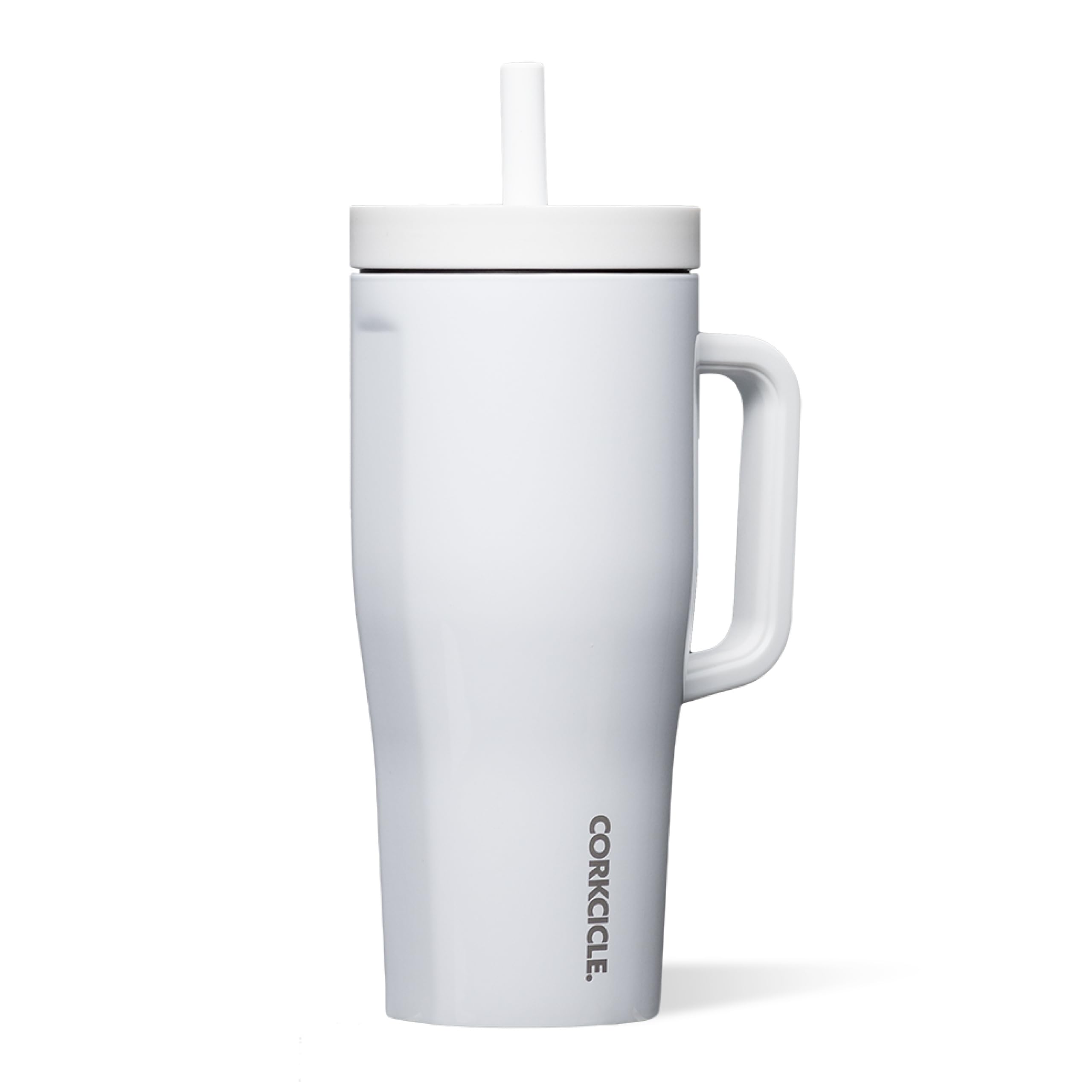 corkcicle-cruiser-insulated-tumbler-with-handle-straw-22oz-triple-insulated-stai image 1
