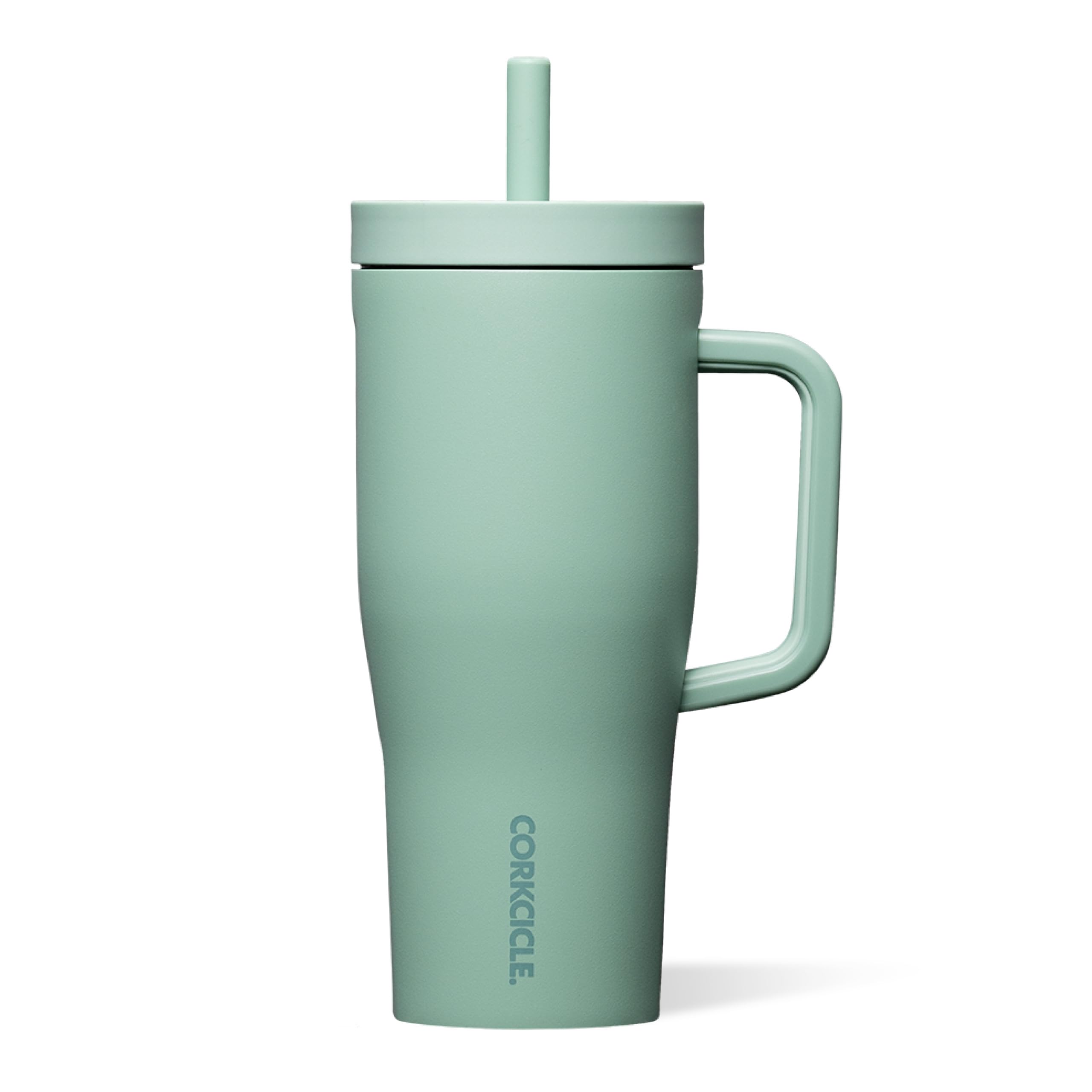 corkcicle-cruiser-22-oz-thyme-insulated-tumbler-with-handle-cold-20-hours-hot-9- image 1