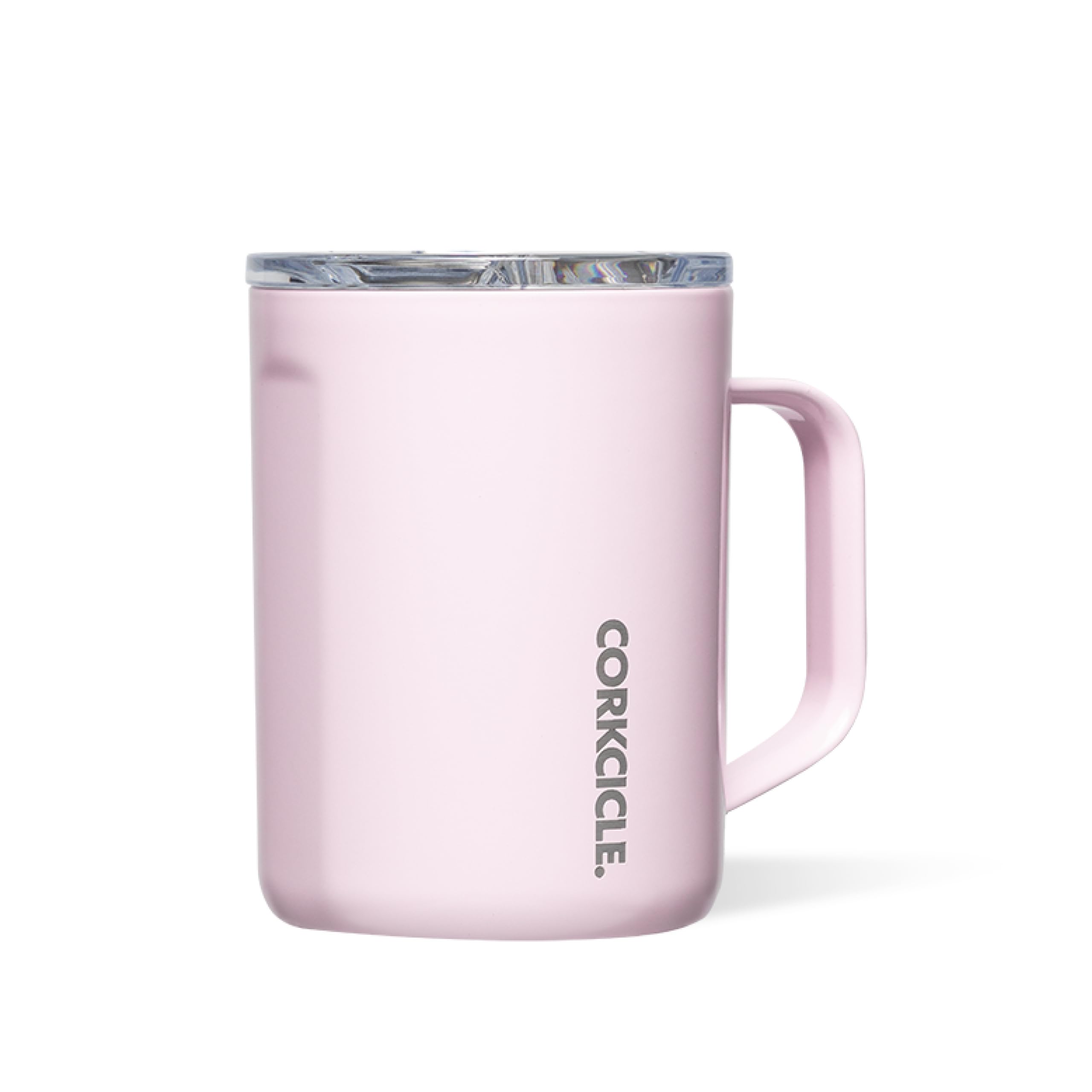 corkcicle-classic-coffee-mug-16-oz-powder-puff-triple-insulated-stainless-steel- image 1