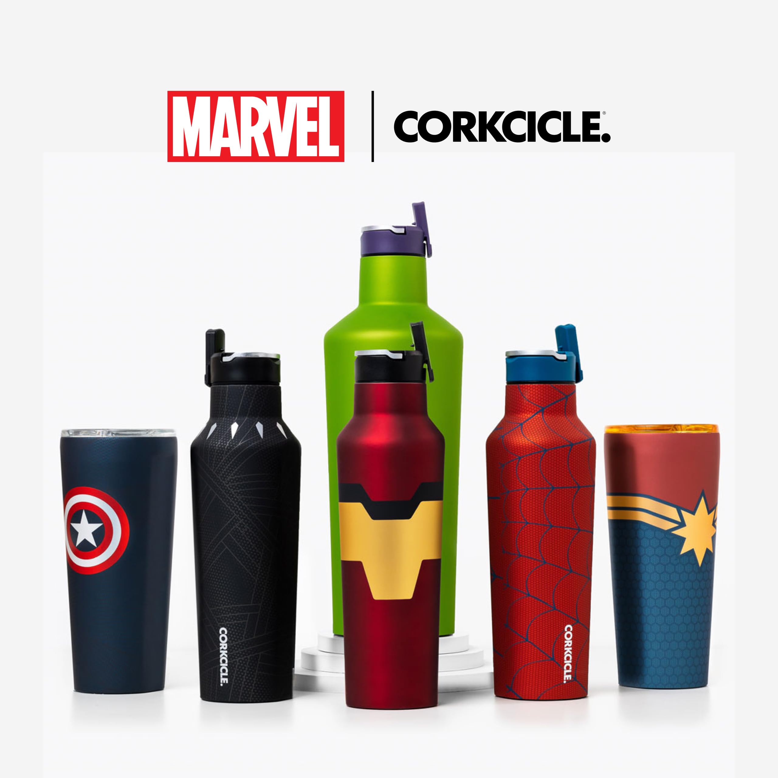 corkcicle-marvel-sport-canteen-captain-america-20-oz-triple-insulated-stainless- image 8