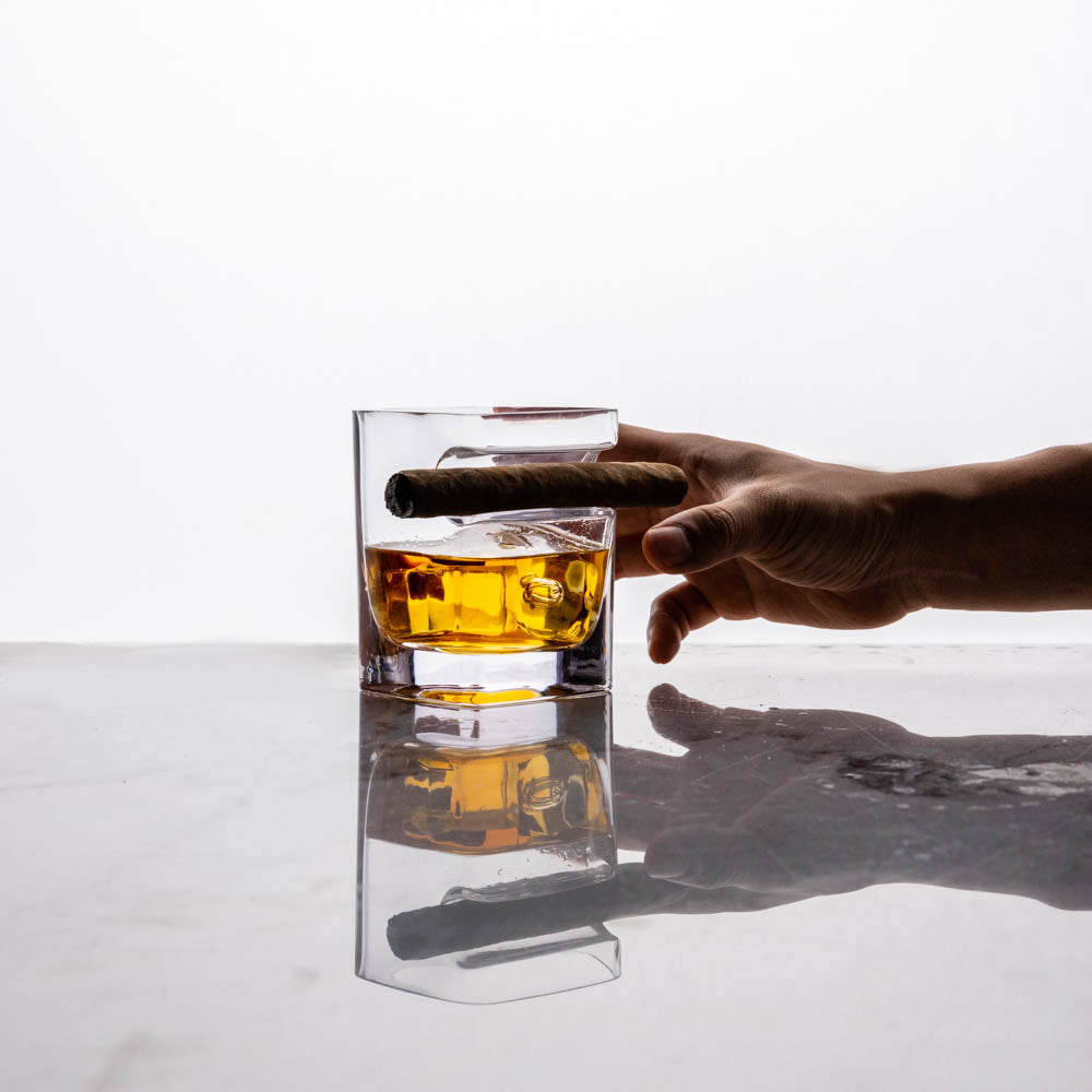 corkcicle-whiskey-wedge-cigar-glass-bundle image 3