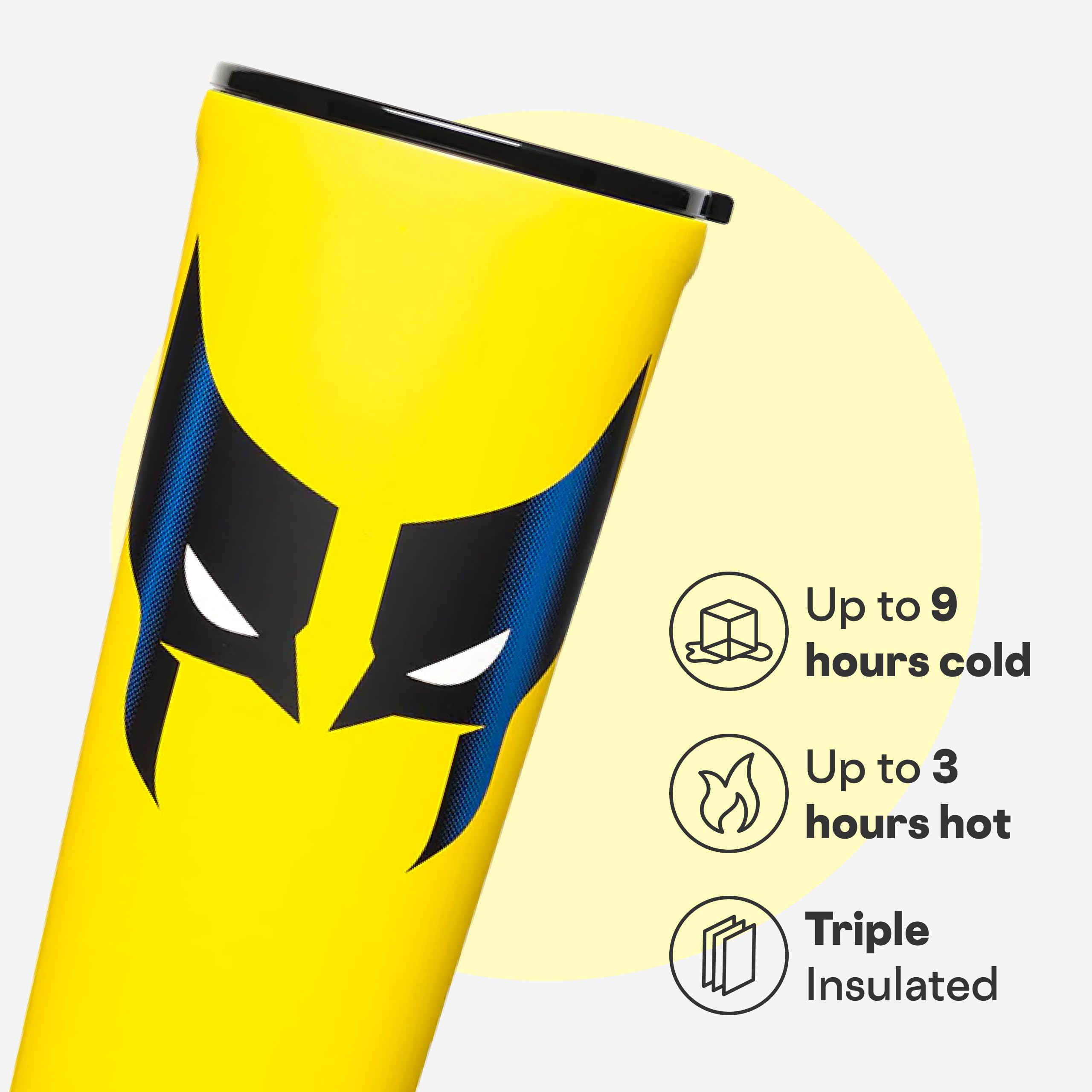 corkcicle-disney-tumbler-24-oz-triple-insulated-stainless-steel-wolverine-design image 3
