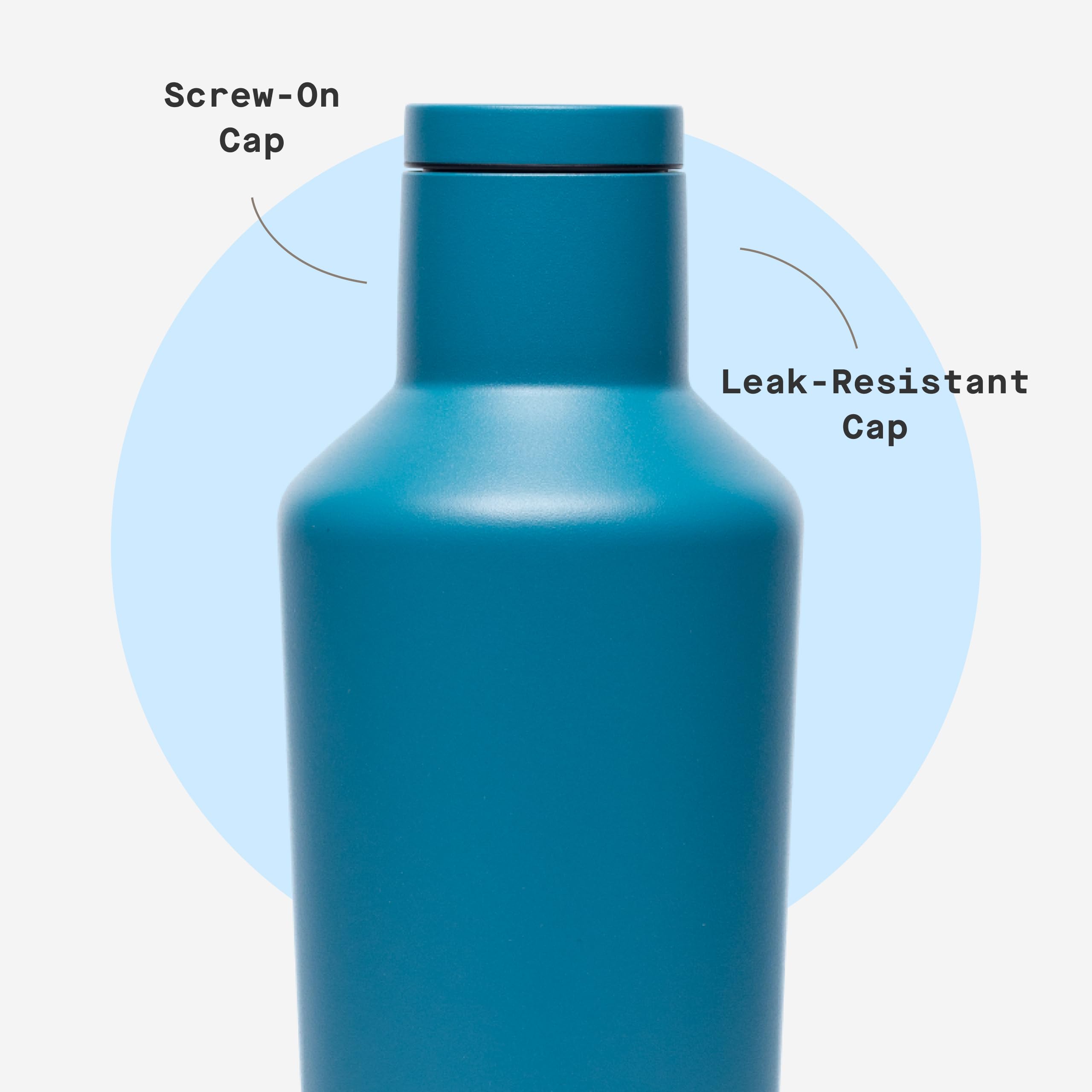 corkcicle-classic-canteen-insulated-stainless-steel-bottle-16-oz-north-shore image 5