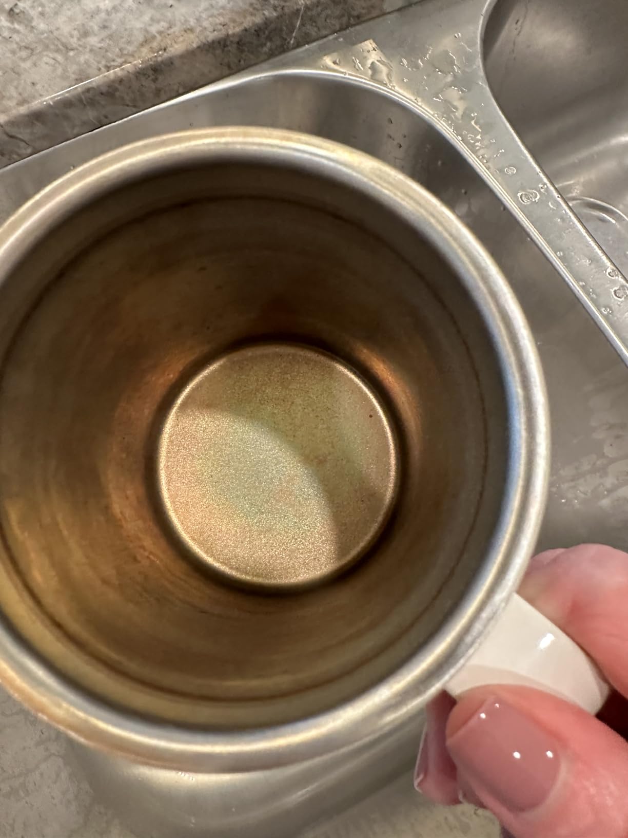 Nice, but smells like metal