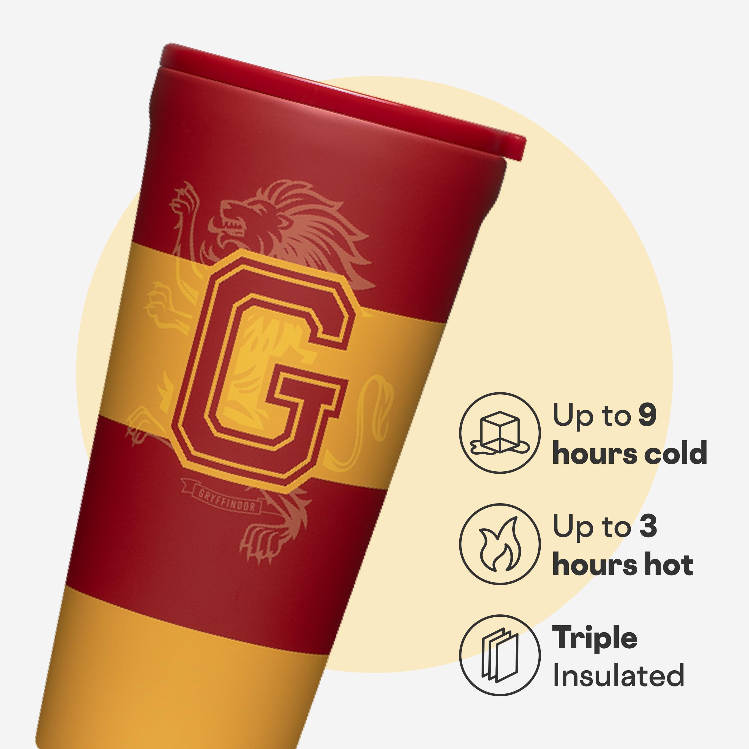 corkcicle-travel-tumbler-16-oz-harry-potter-triple-insulated-stainless-steel-wit image 3