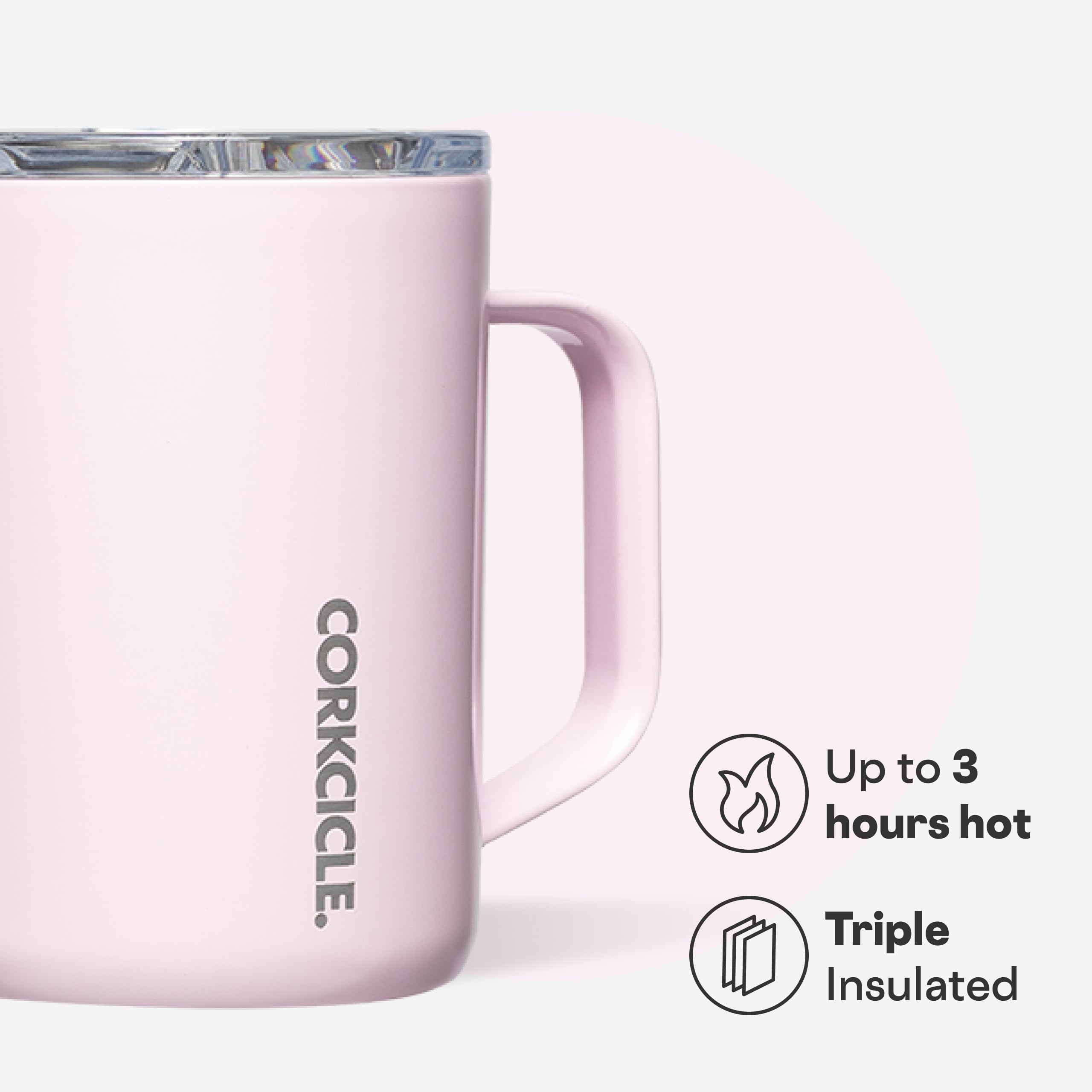 corkcicle-classic-coffee-mug-16-oz-powder-puff-triple-insulated-stainless-steel- image 3