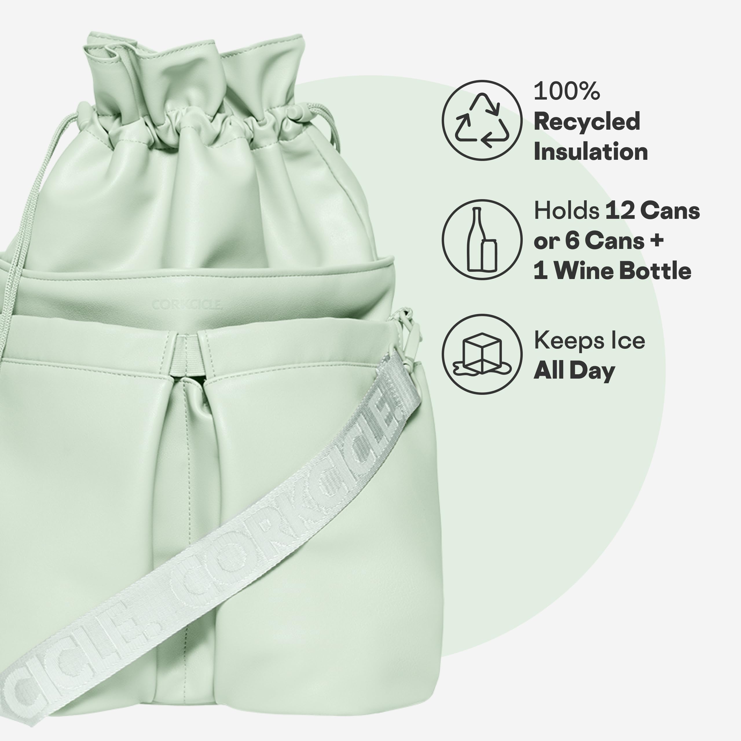 corkcicle-beverage-bucket-cooler-bag-all-day-insulated-ice-bucket-latte image 3