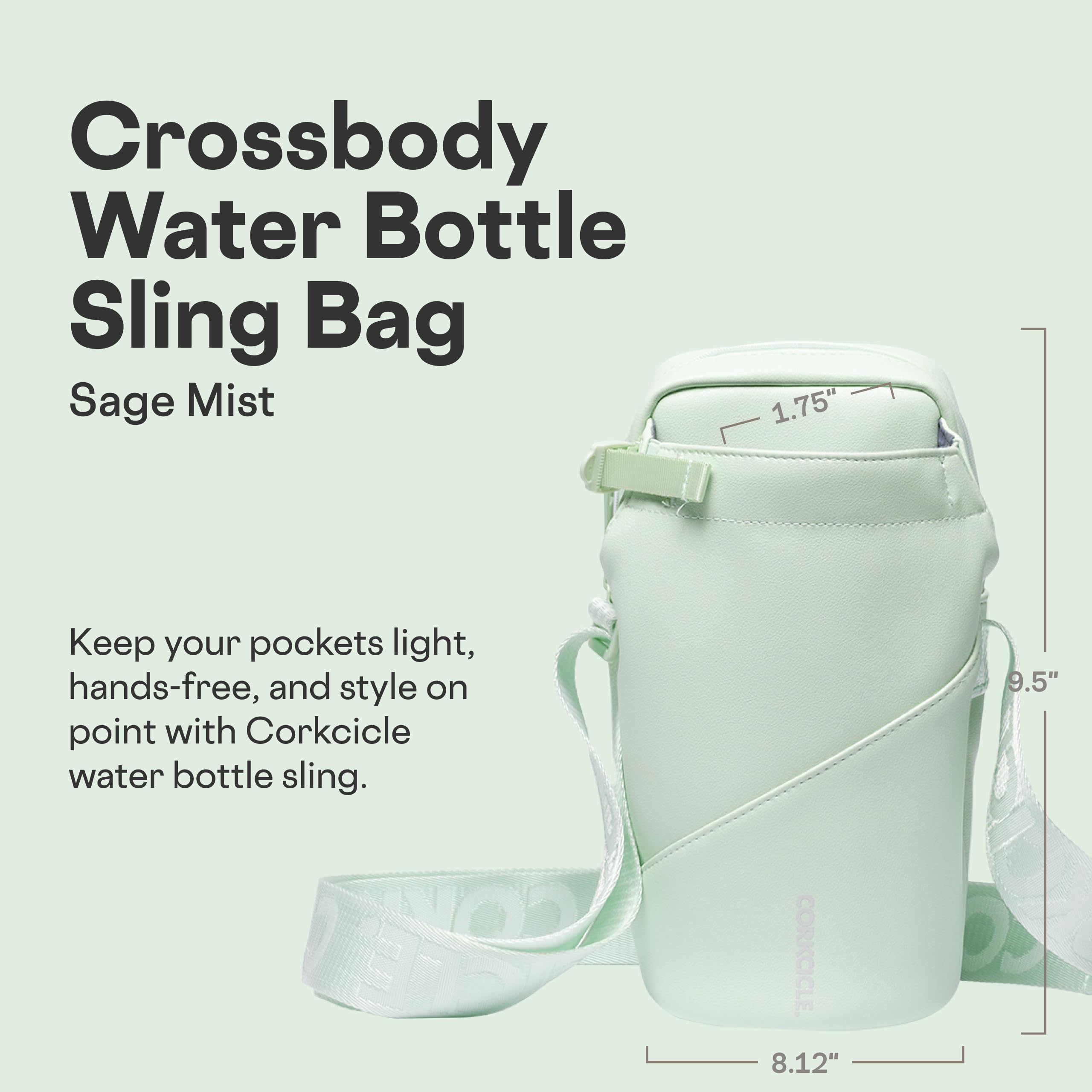 corkcicle-cooler-sling-bag-crossbody-holder-for-16-oz-to-40-oz-canteen-bottles image 2