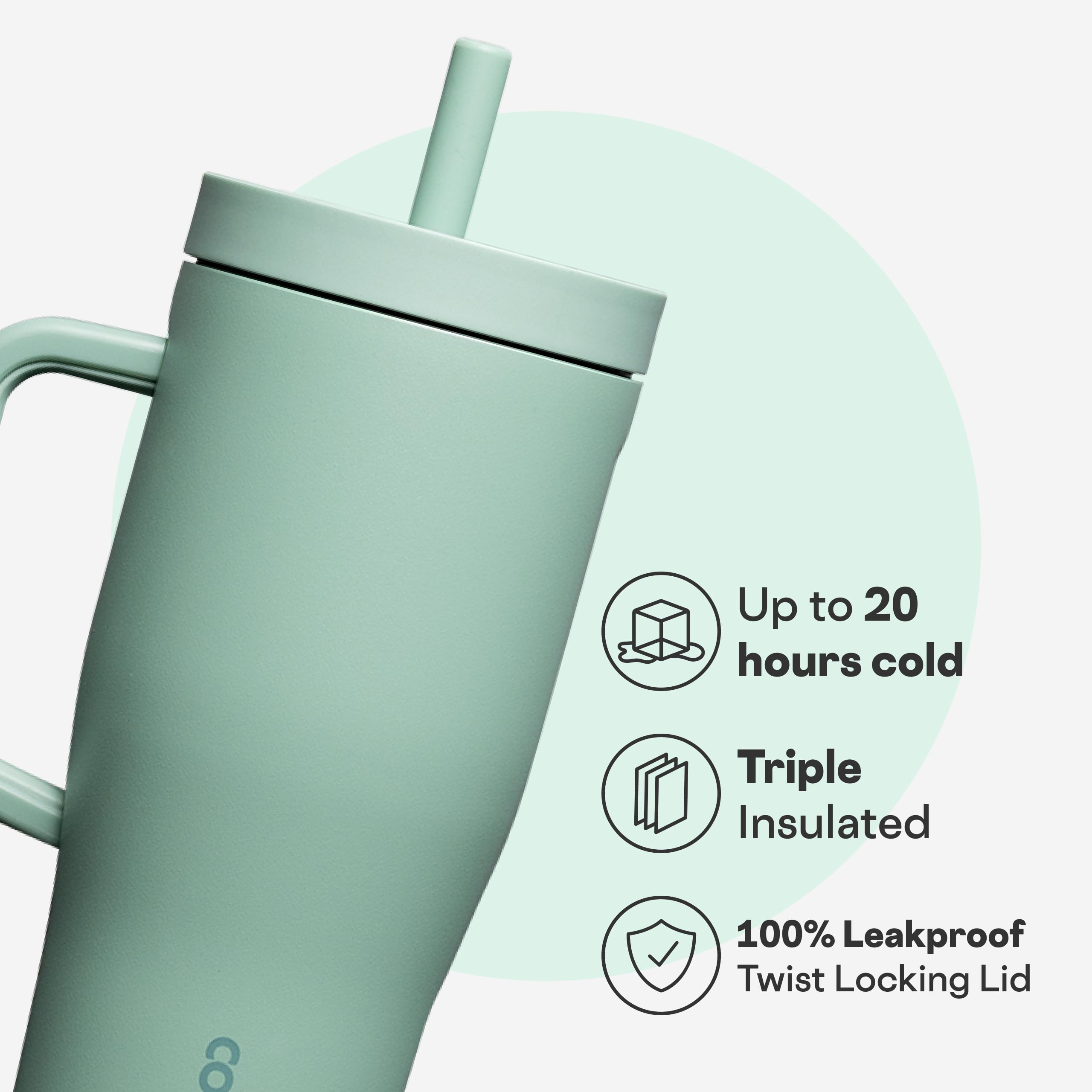 corkcicle-cruiser-22-oz-thyme-insulated-tumbler-with-handle-cold-20-hours-hot-9- image 3