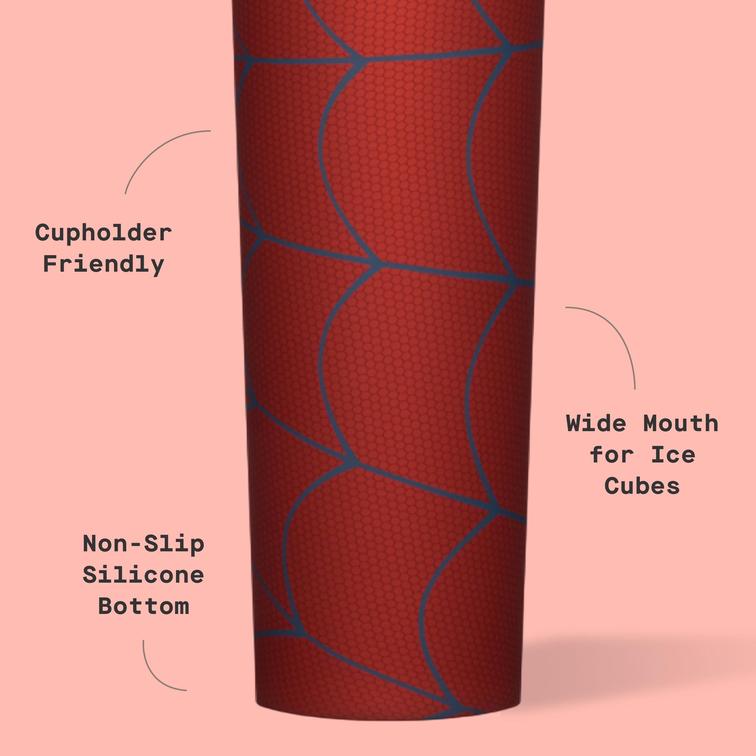 corkcicle-sport-canteen-20-oz-spider-man-edition-triple-insulated-stainless-stee image 4