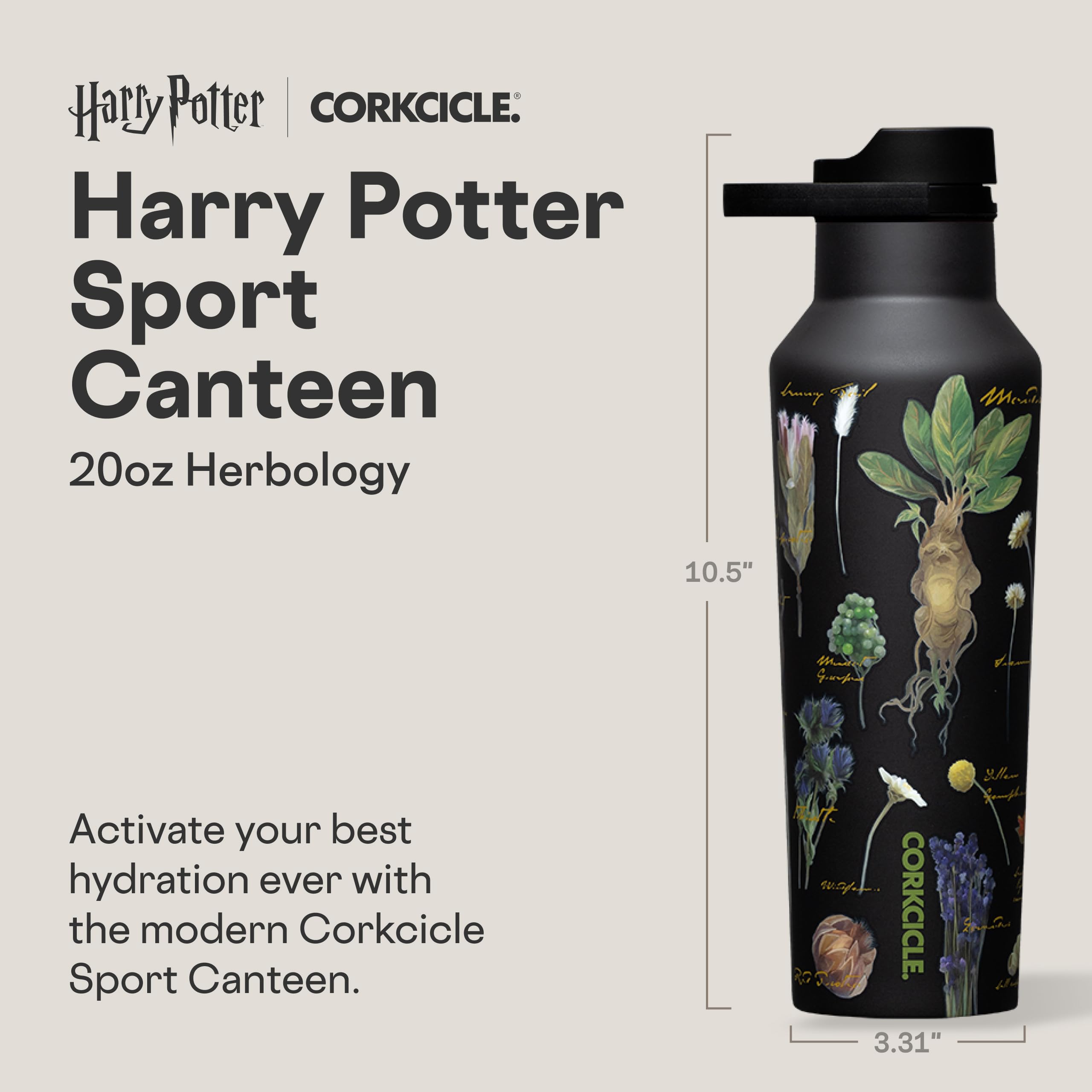corkcicle-sport-canteen-20-oz-harry-potter-design image 2