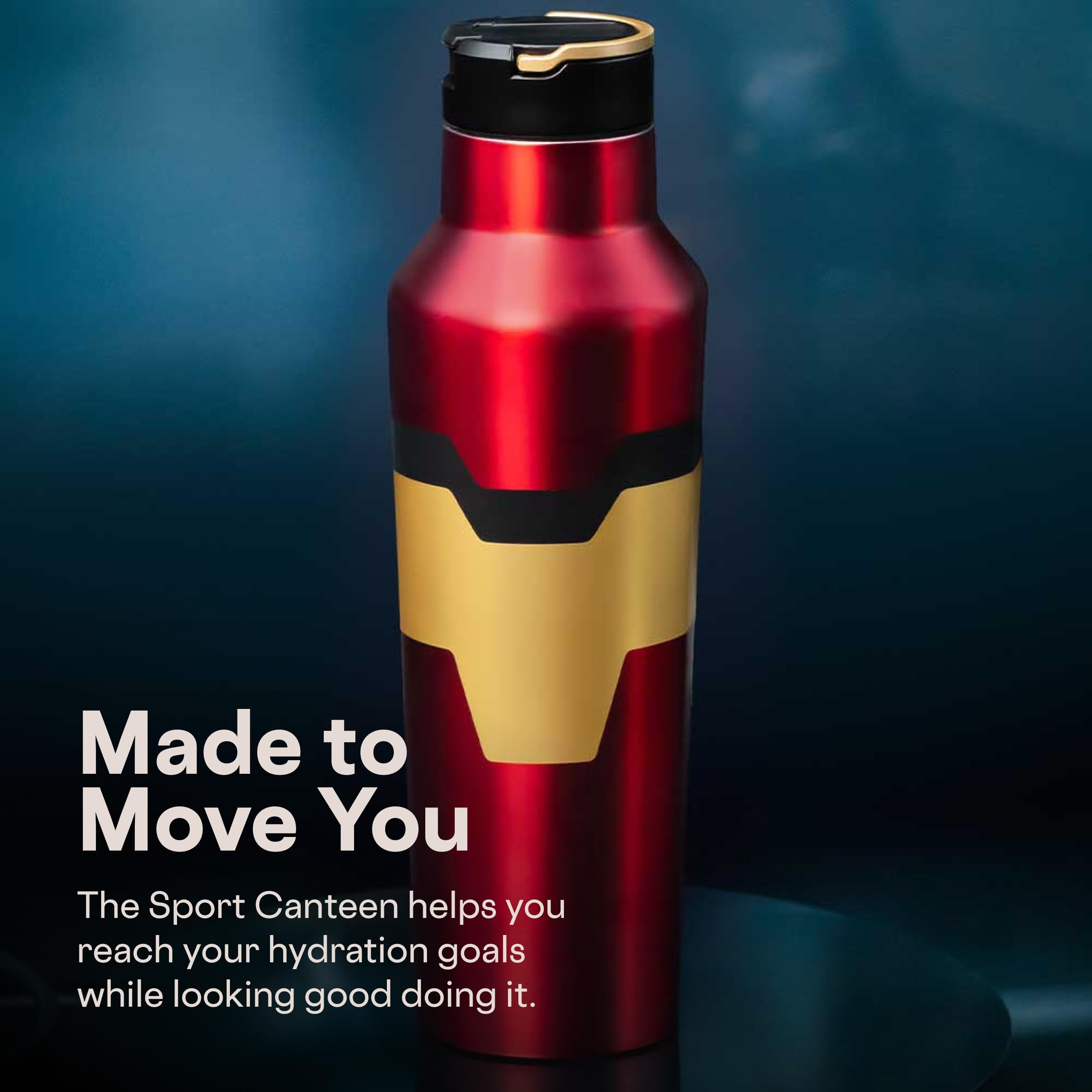 corkcicle-sport-canteen-20-oz-triple-insulated-stainless-steel-screw-on-lid-iron image 6