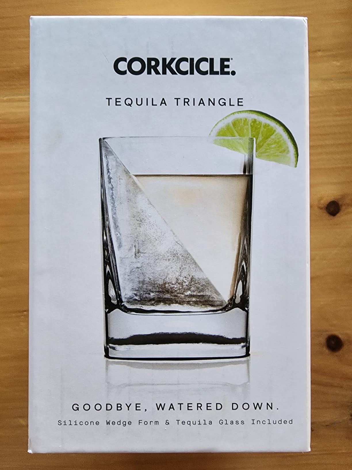 Nice glass but ice mold could be better