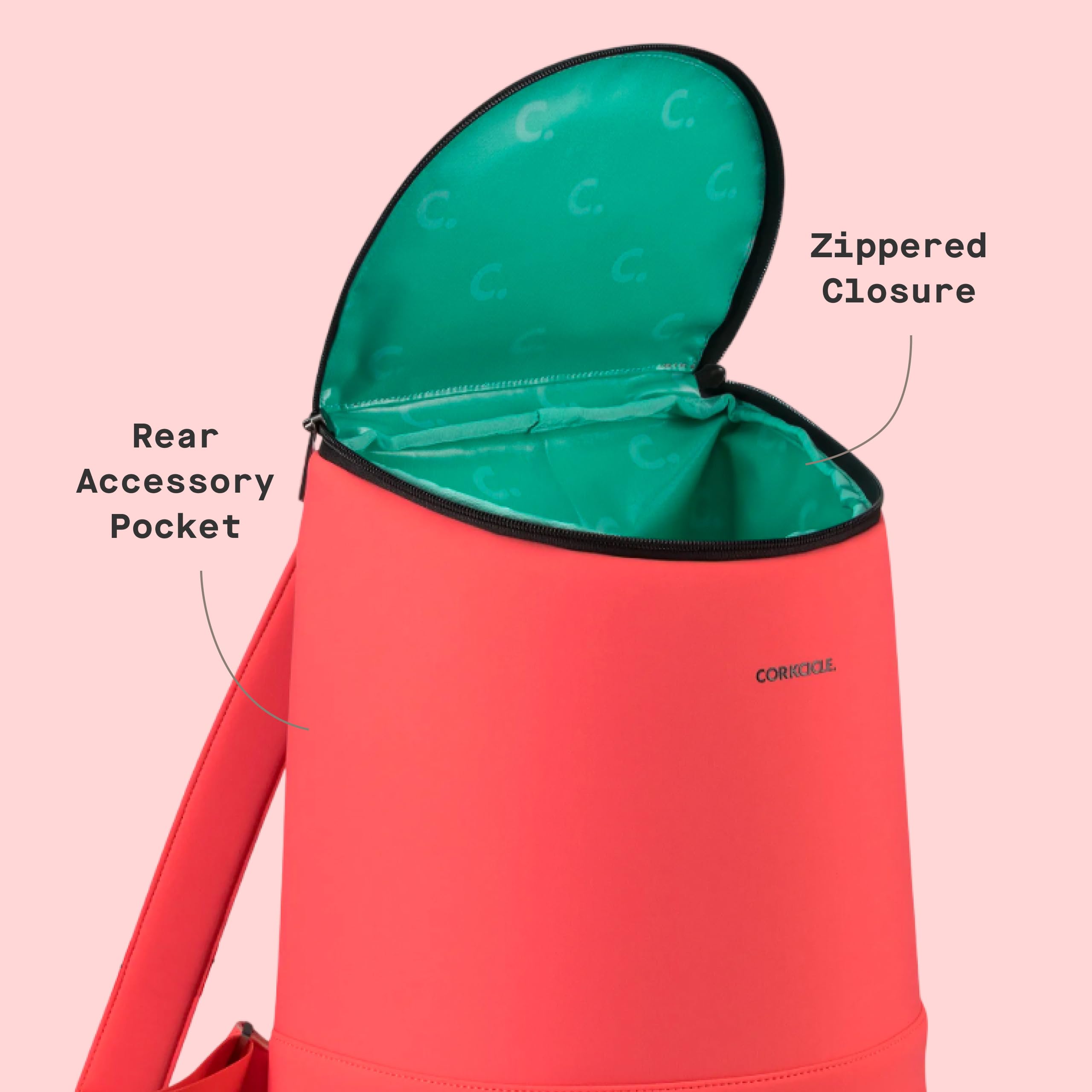 corkcicle-eola-cooler-backpack-waterproof-leakproof-insulated-backpack-cooler-fi image 4