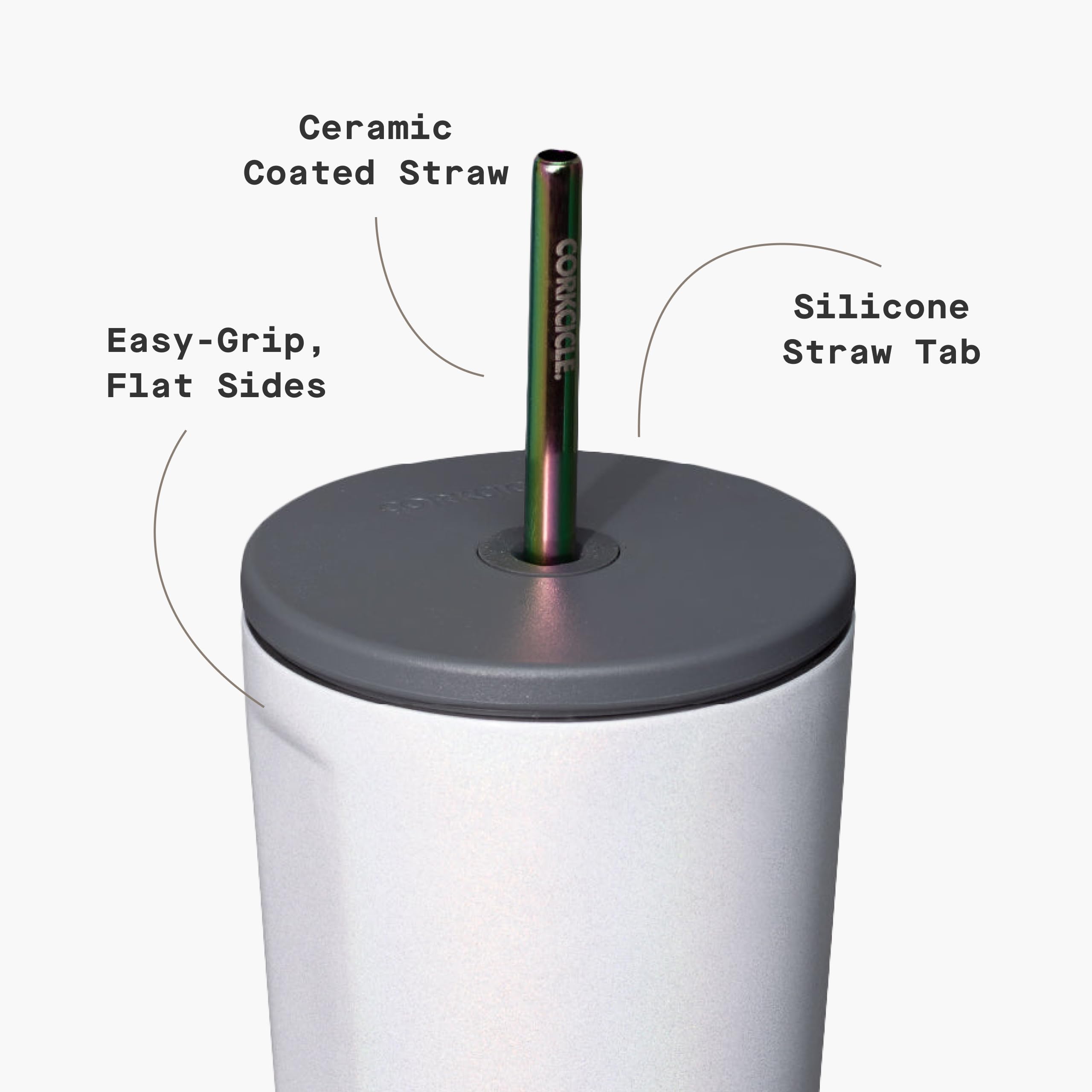 corkcicle-cold-cup-insulated-tumbler-with-straw-unicorn-magic-24-oz-triple-insul image 4