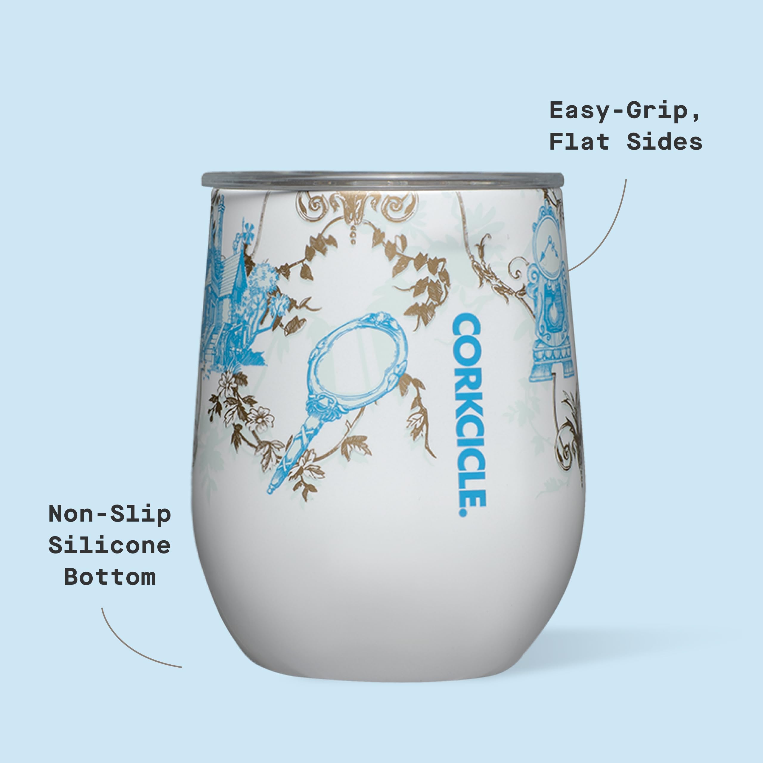 corkcicle-stemless-insulated-wine-glass-tumbler-12-oz-princess-belle image 4