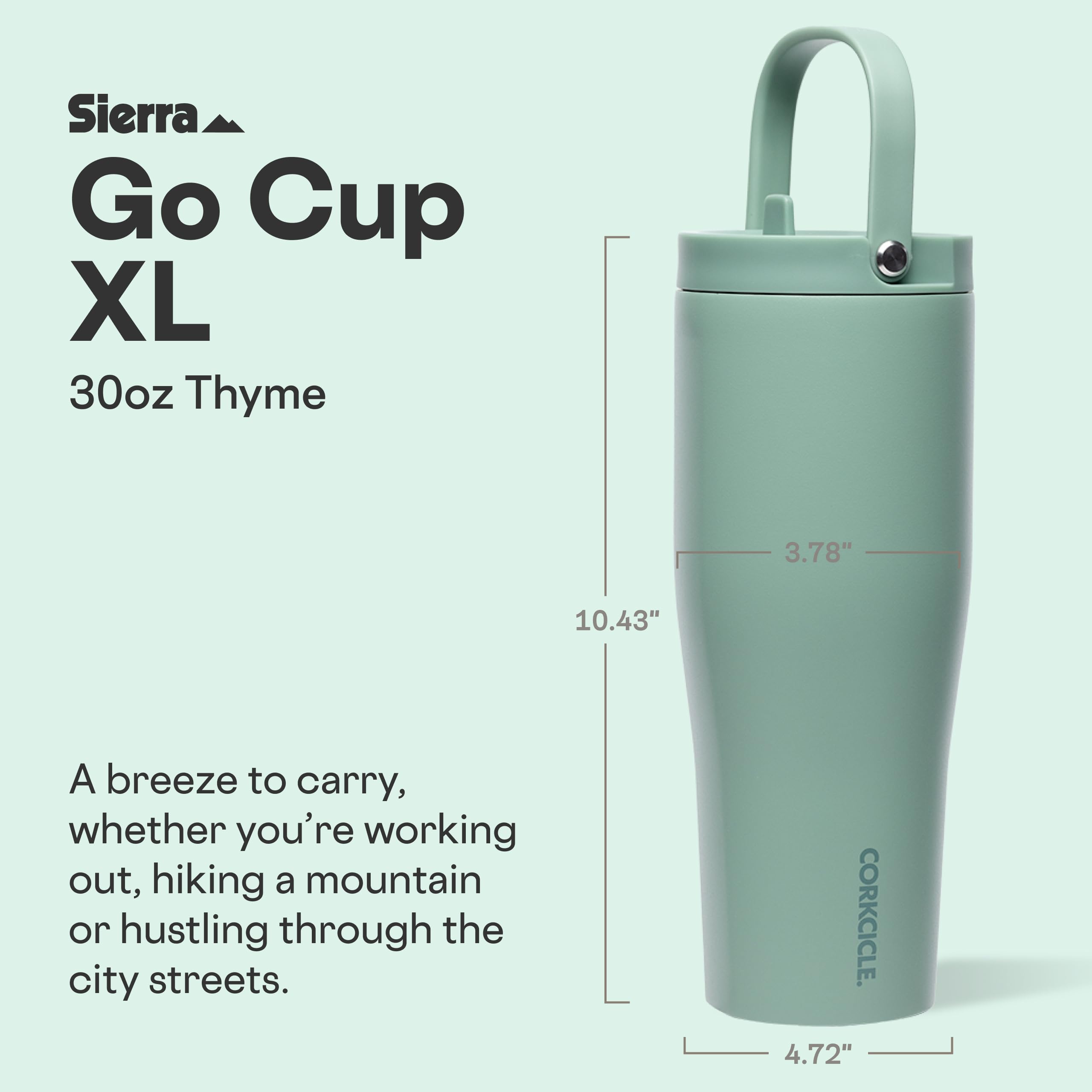 corkcicle-go-cup-xl-leak-proof-travel-tumbler-30-oz-thyme image 2
