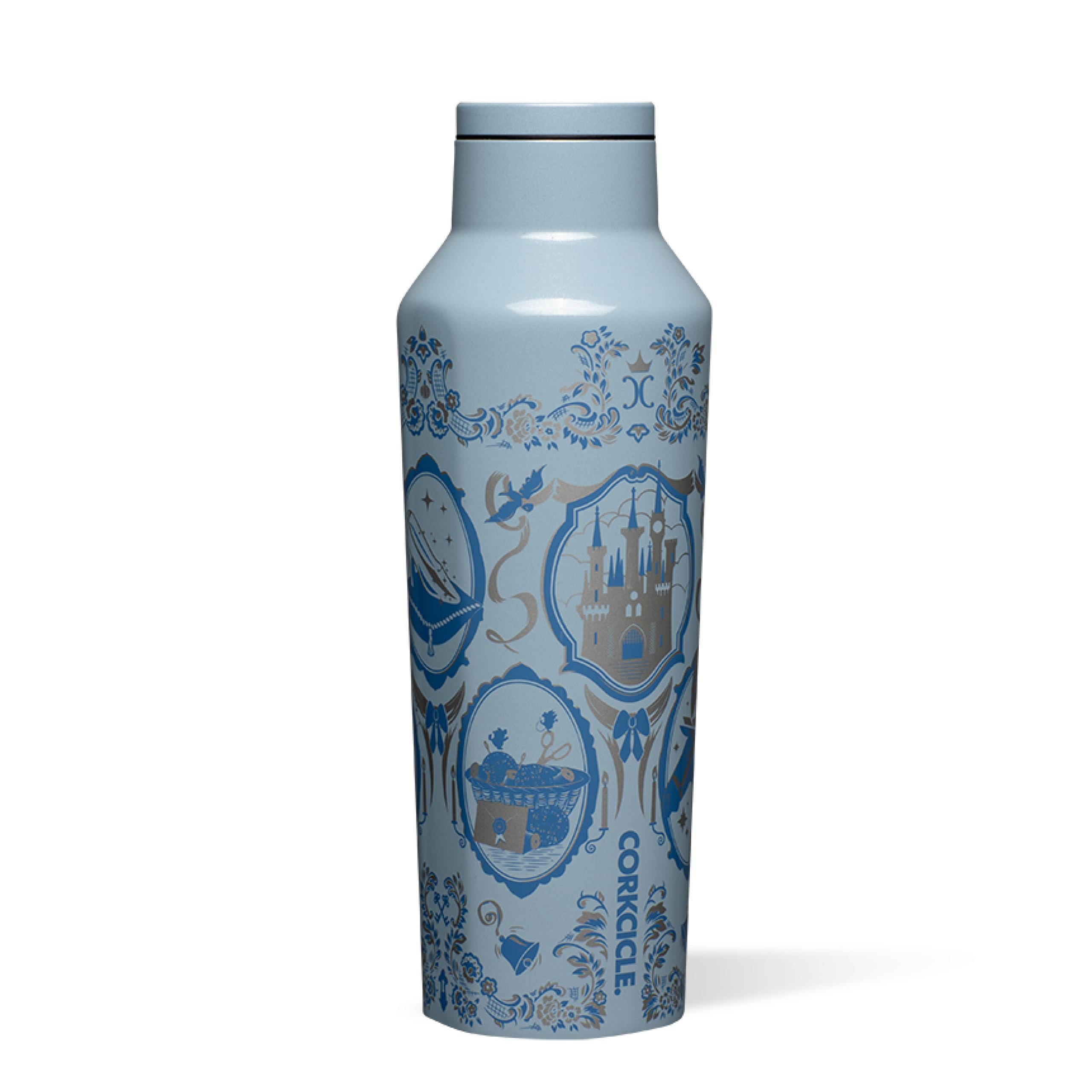 corkcicle-disney-princess-sport-canteen-20-oz-cinderella-triple-insulated-stainl image 1