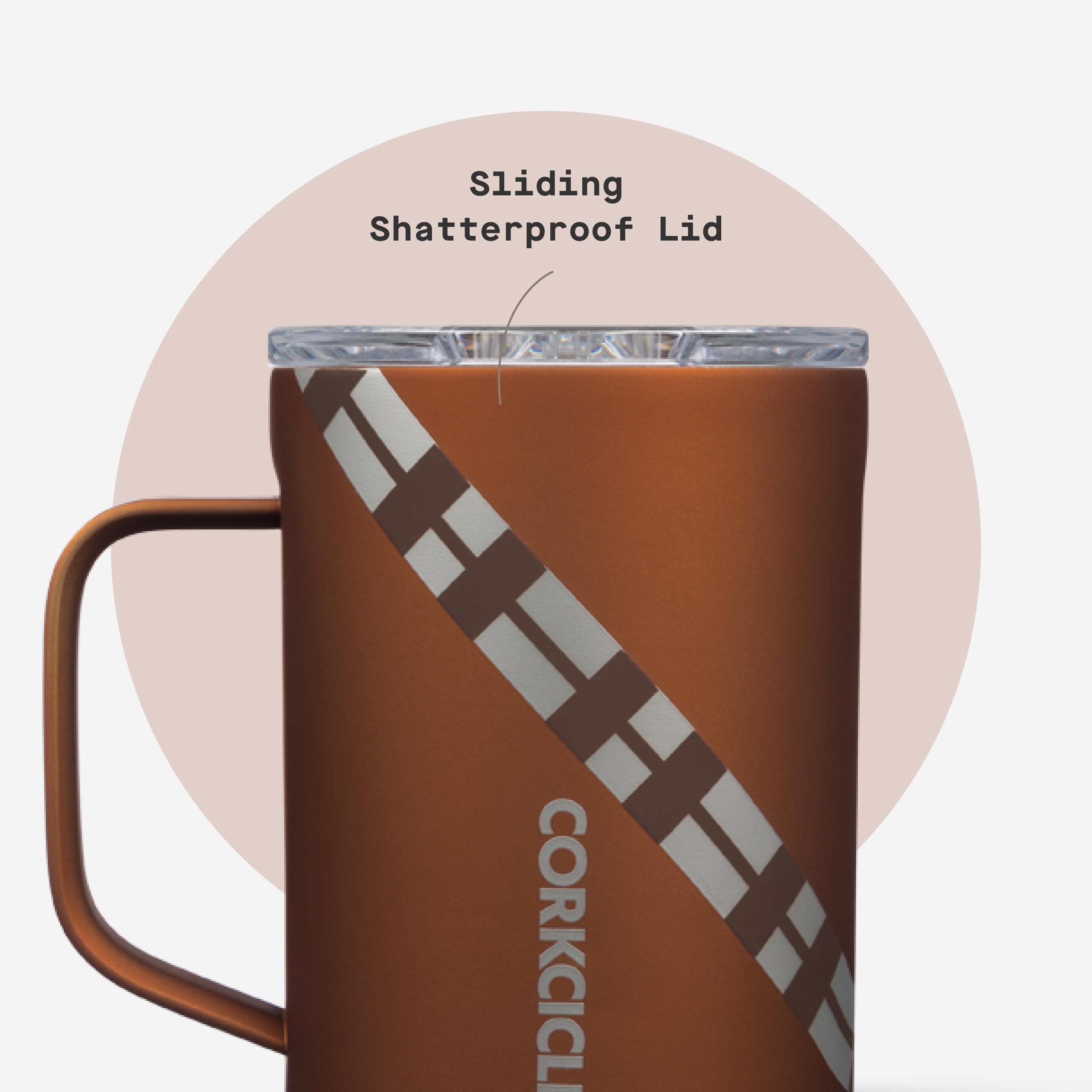 corkcicle-classic-coffee-mug-16-oz-chewbacca-triple-insulated-stainless-steel-tr image 5
