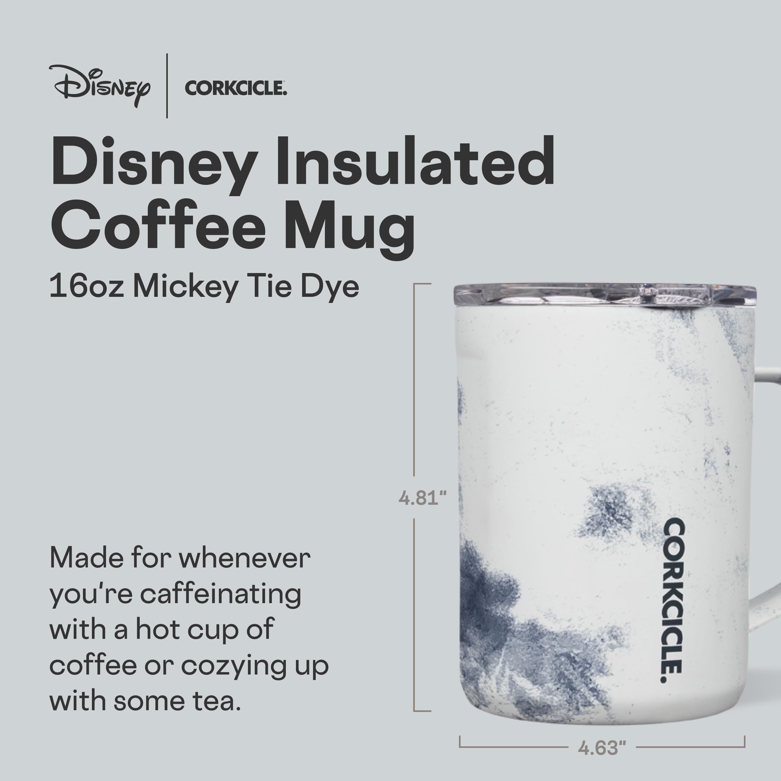 corkcicle-classic-coffee-mug-16-oz-mickey-tie-dye image 2