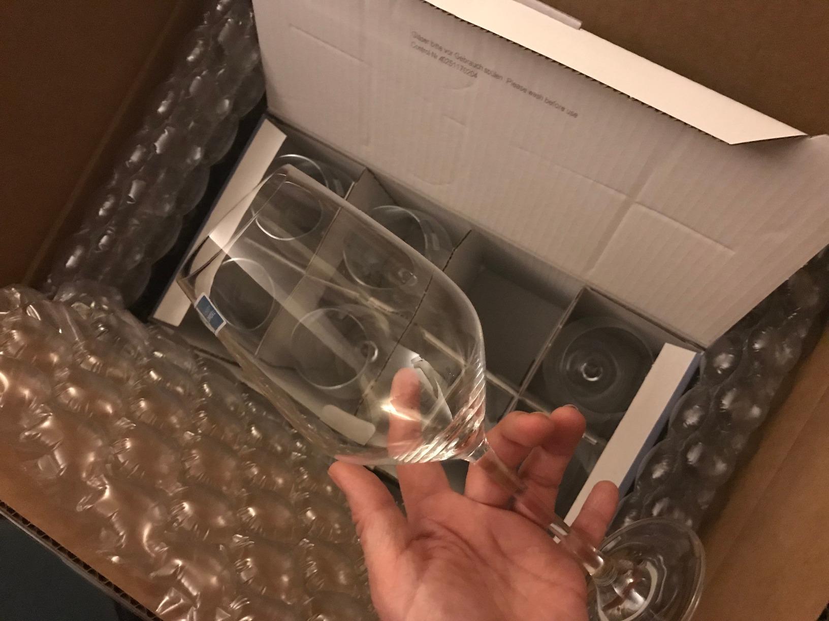 Perfect white wine glasses