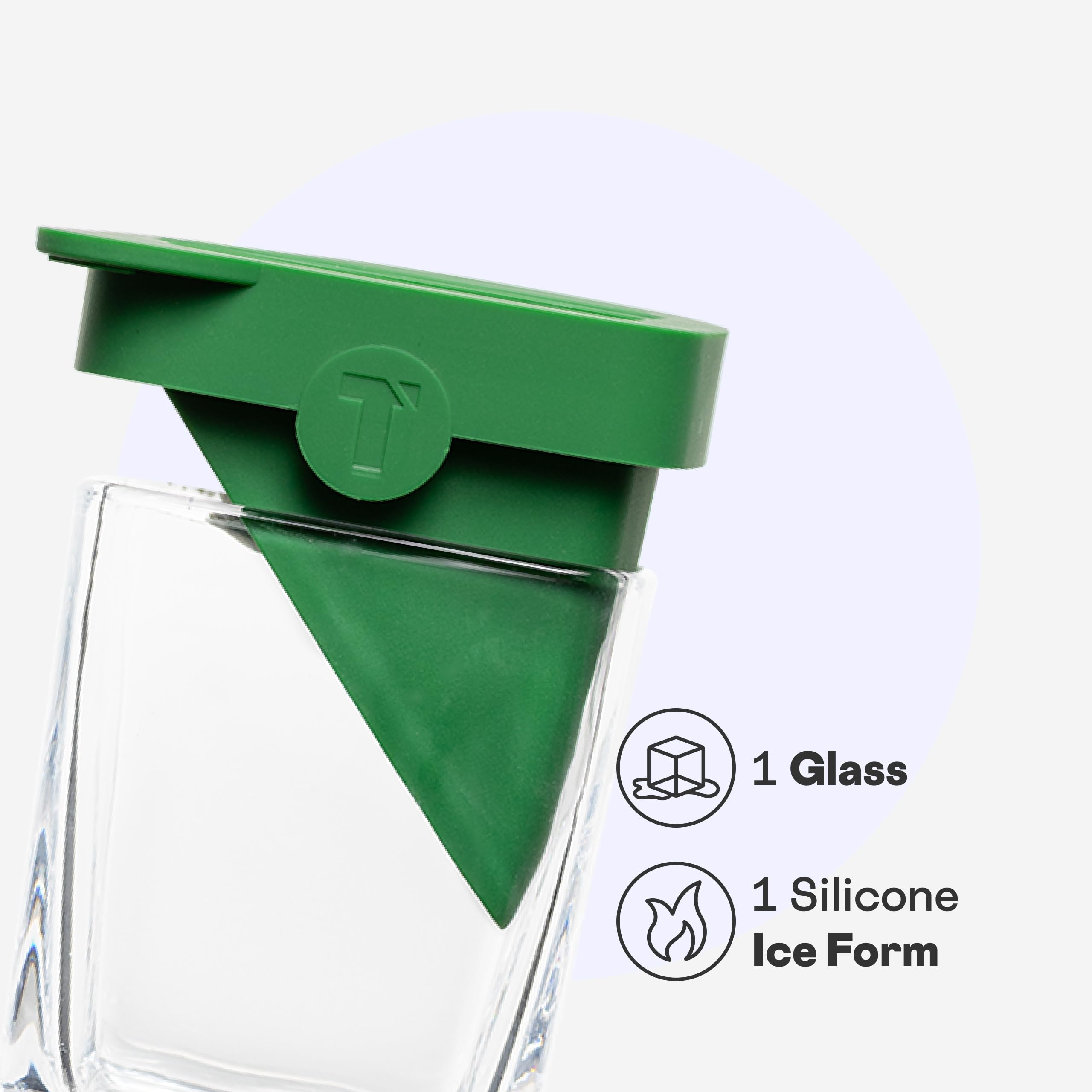 corkcicle-premium-old-fashioned-glass-with-silicone-ice-mold-tequila-wedge-9-oz image 3