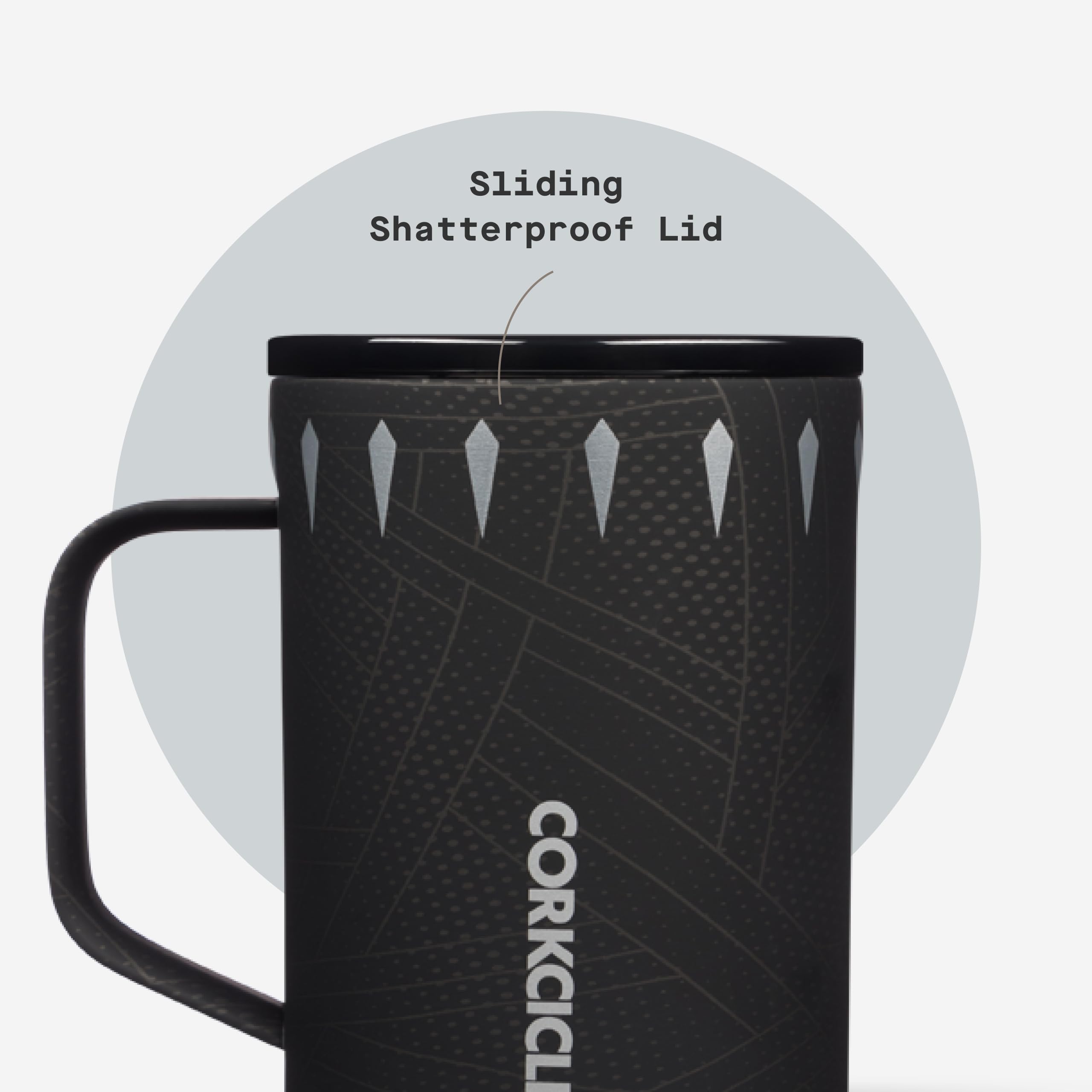 corkcicle-classic-coffee-mug-16-oz-black-panther-triple-insulated-travel-mug-wit image 5