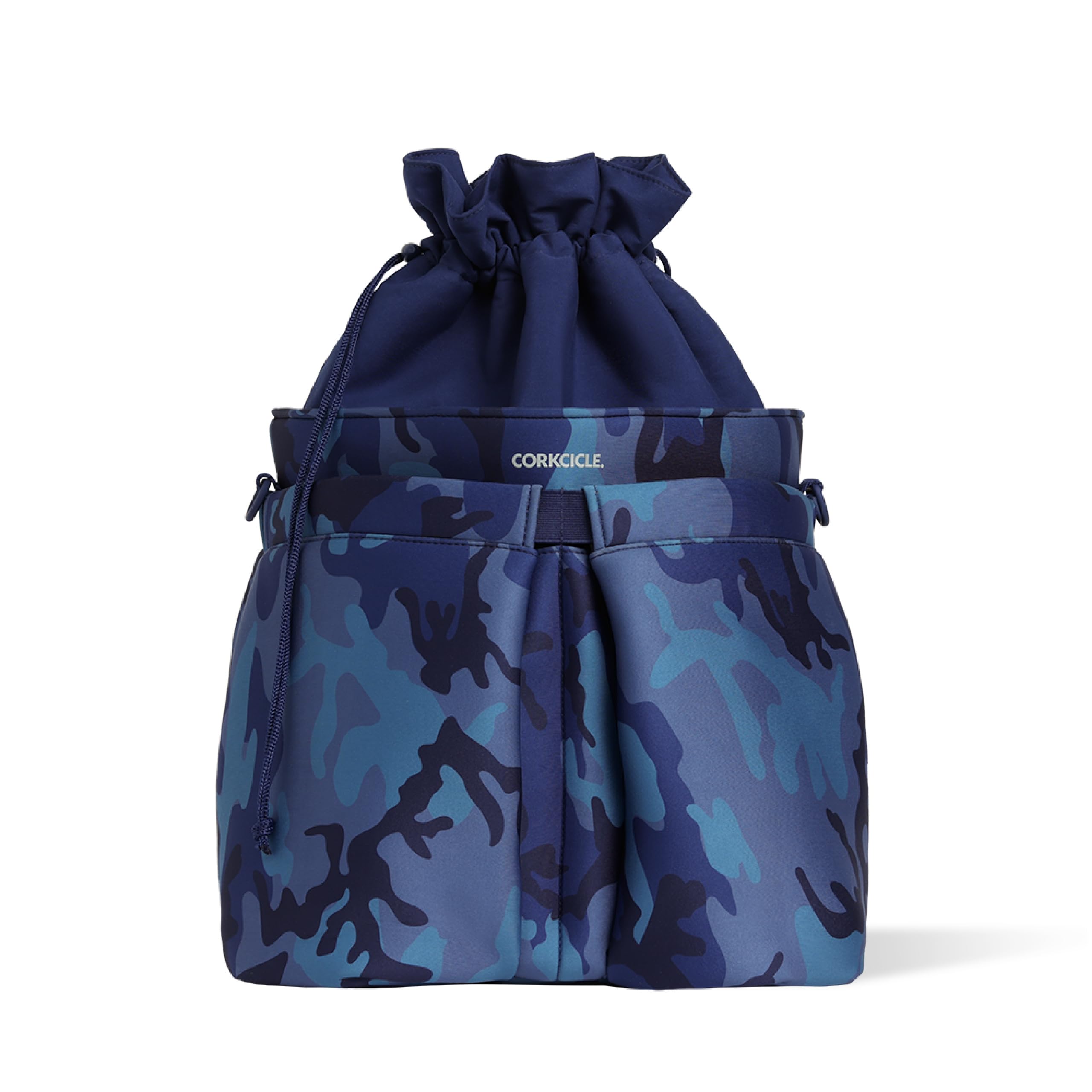 corkcicle-beverage-bucket-cooler-bag-insulated-ice-bucket-navy-camo image 1