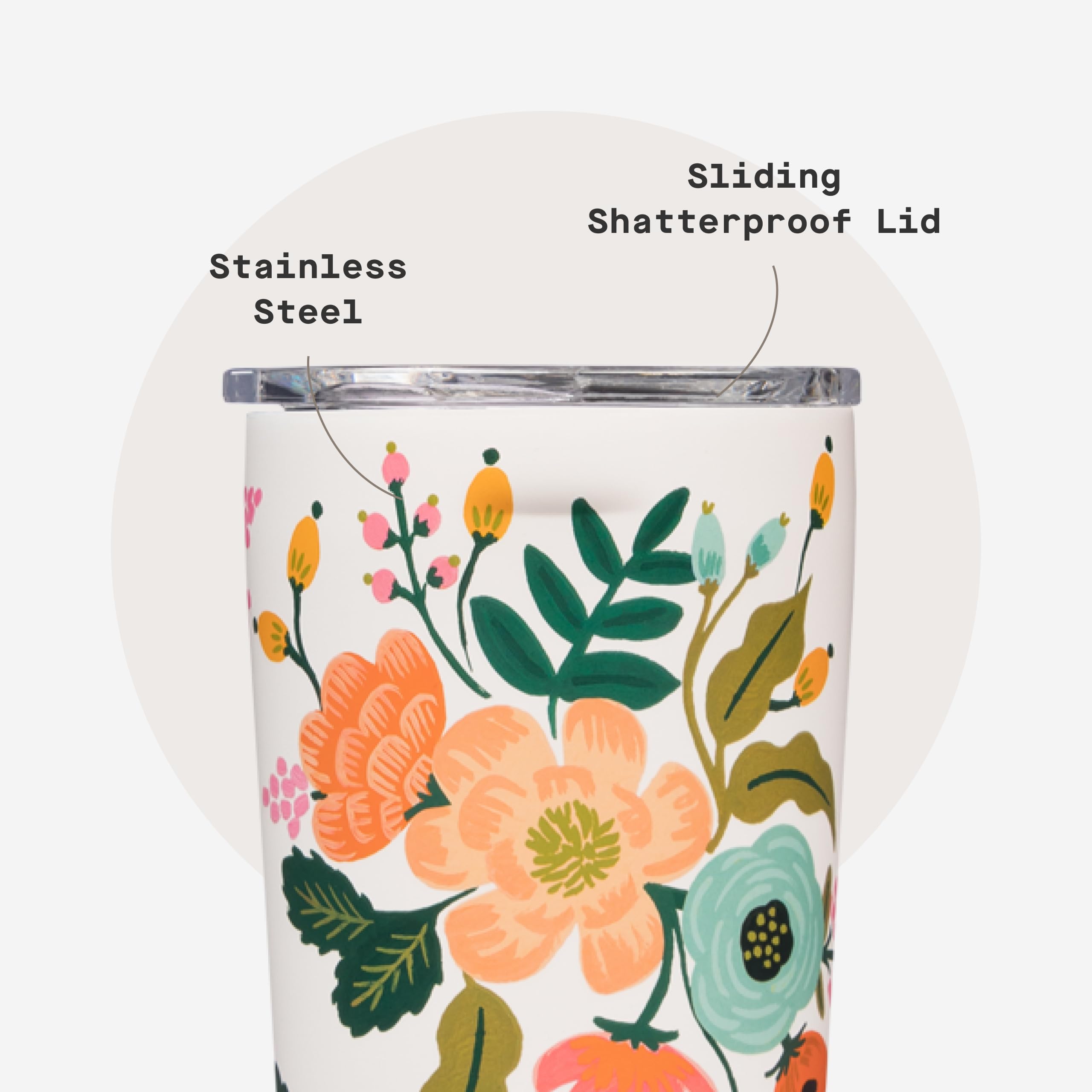 corkcicle-x-rifle-paper-co-classic-coffee-mug-16-oz-cream-lively-floral-triple-i image 5