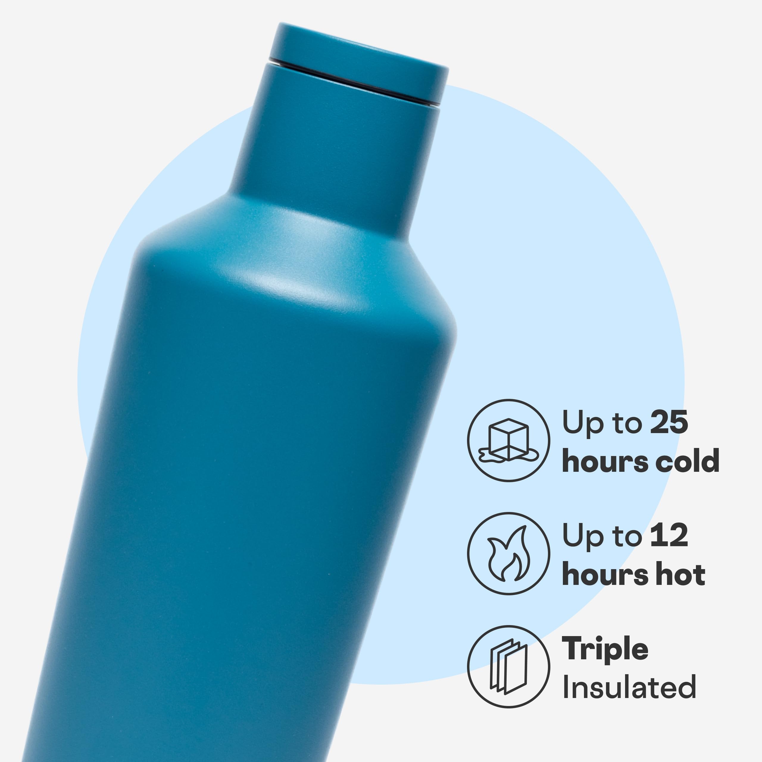 corkcicle-classic-canteen-insulated-stainless-steel-bottle-16-oz-north-shore image 3