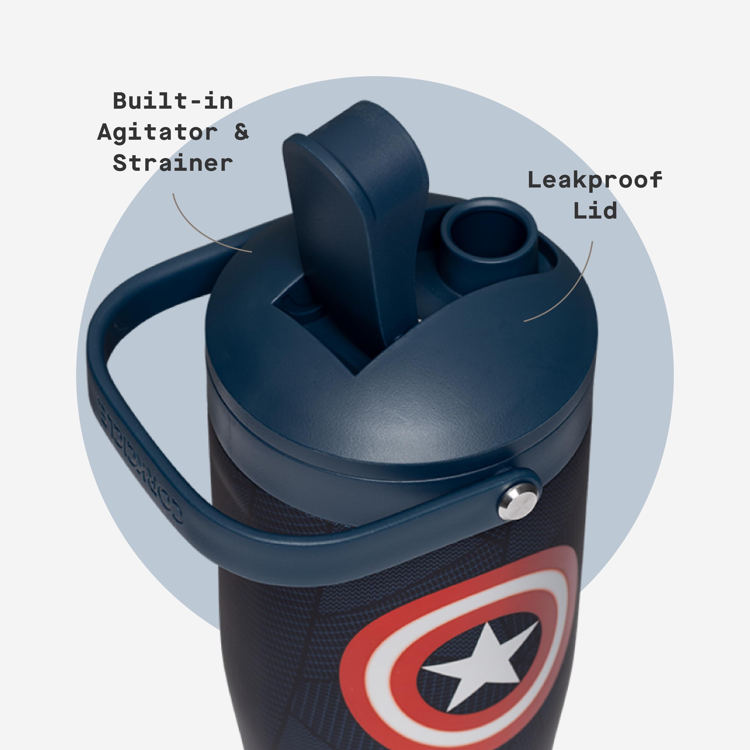 corkcicle-protein-shaker-30oz-triple-insulated-with-built-in-agitator-strainer-c image 5