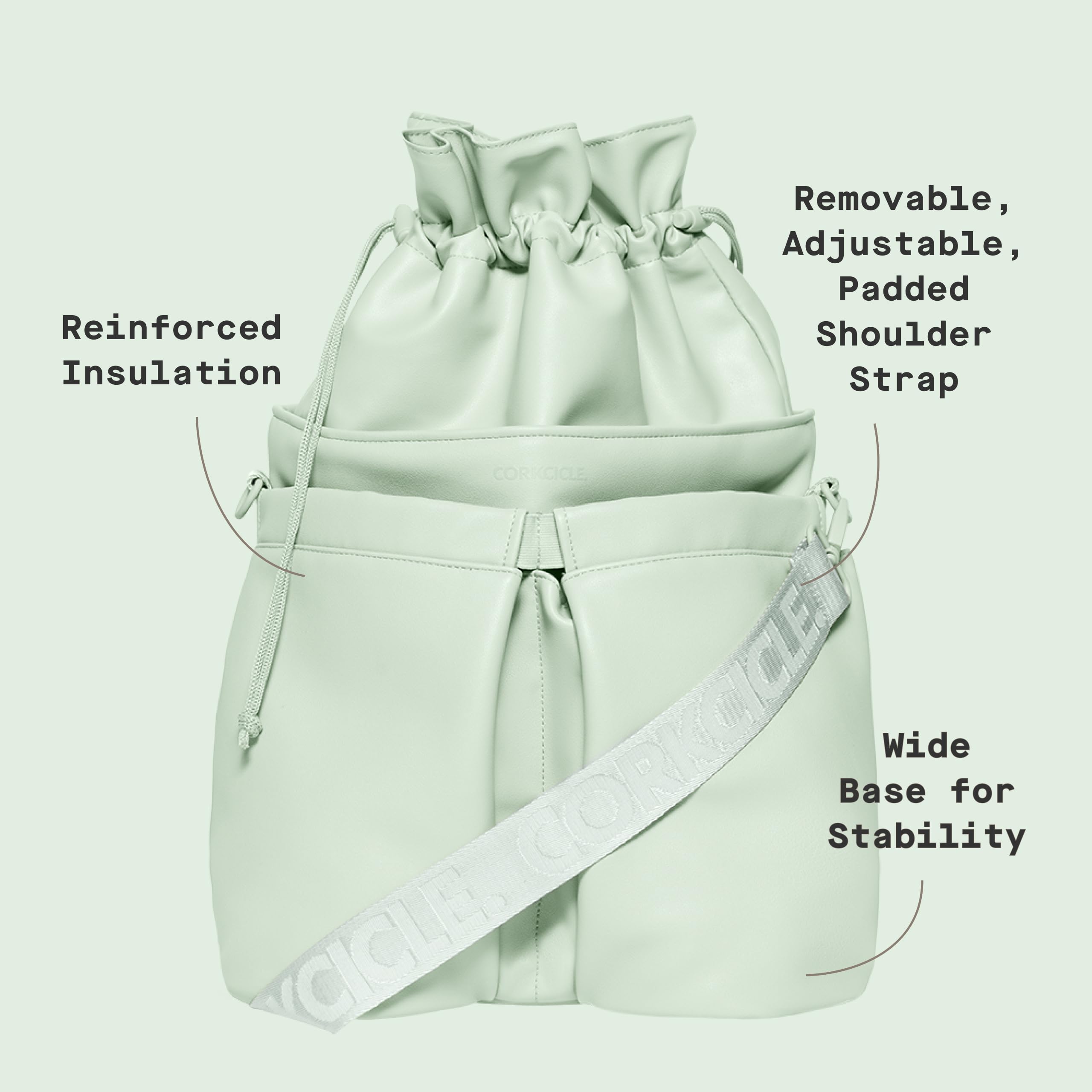 corkcicle-beverage-bucket-cooler-bag-all-day-insulated-ice-bucket-latte image 4