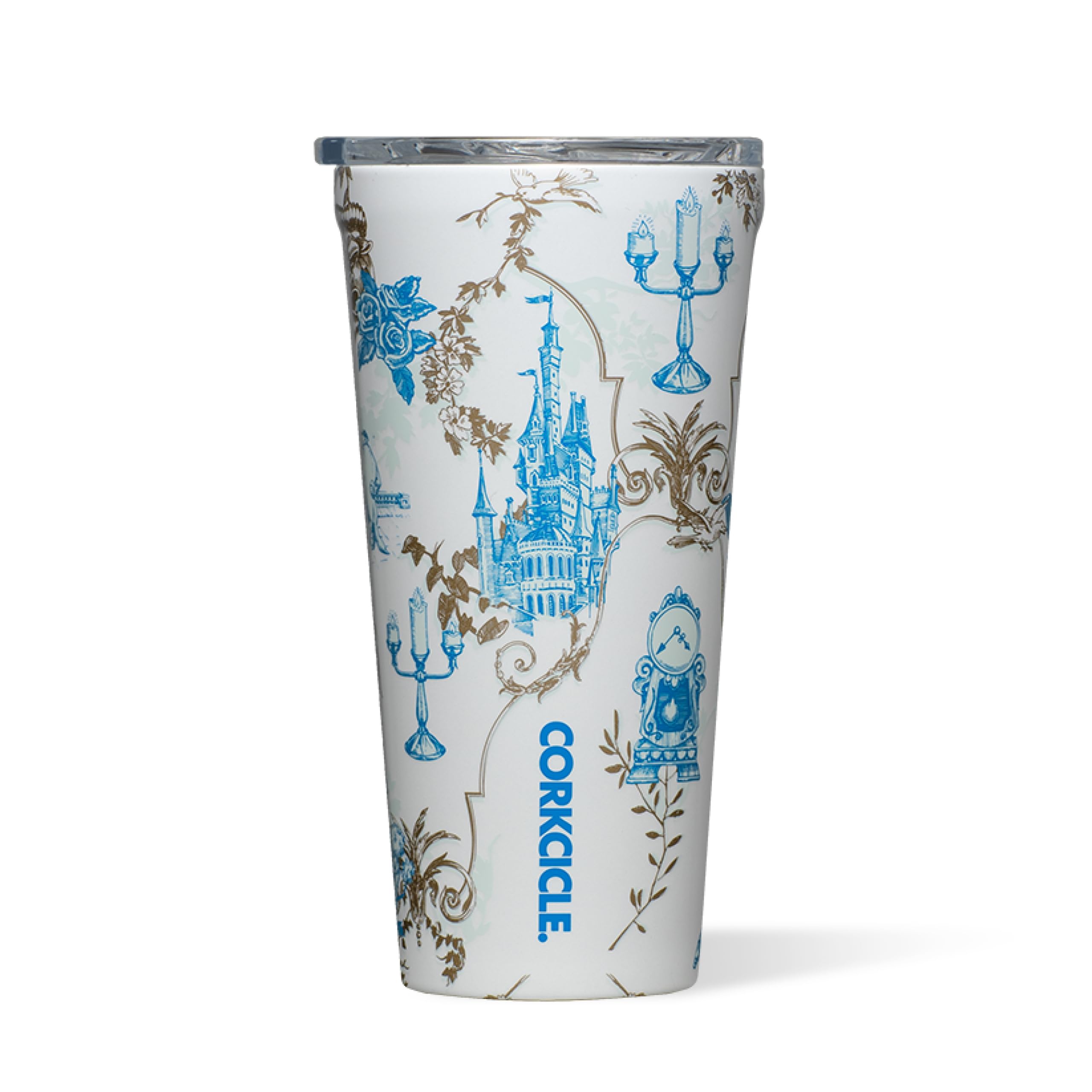 corkcicle-disney-princess-belle-tumbler-triple-insulated-stainless-steel-16-oz image 1