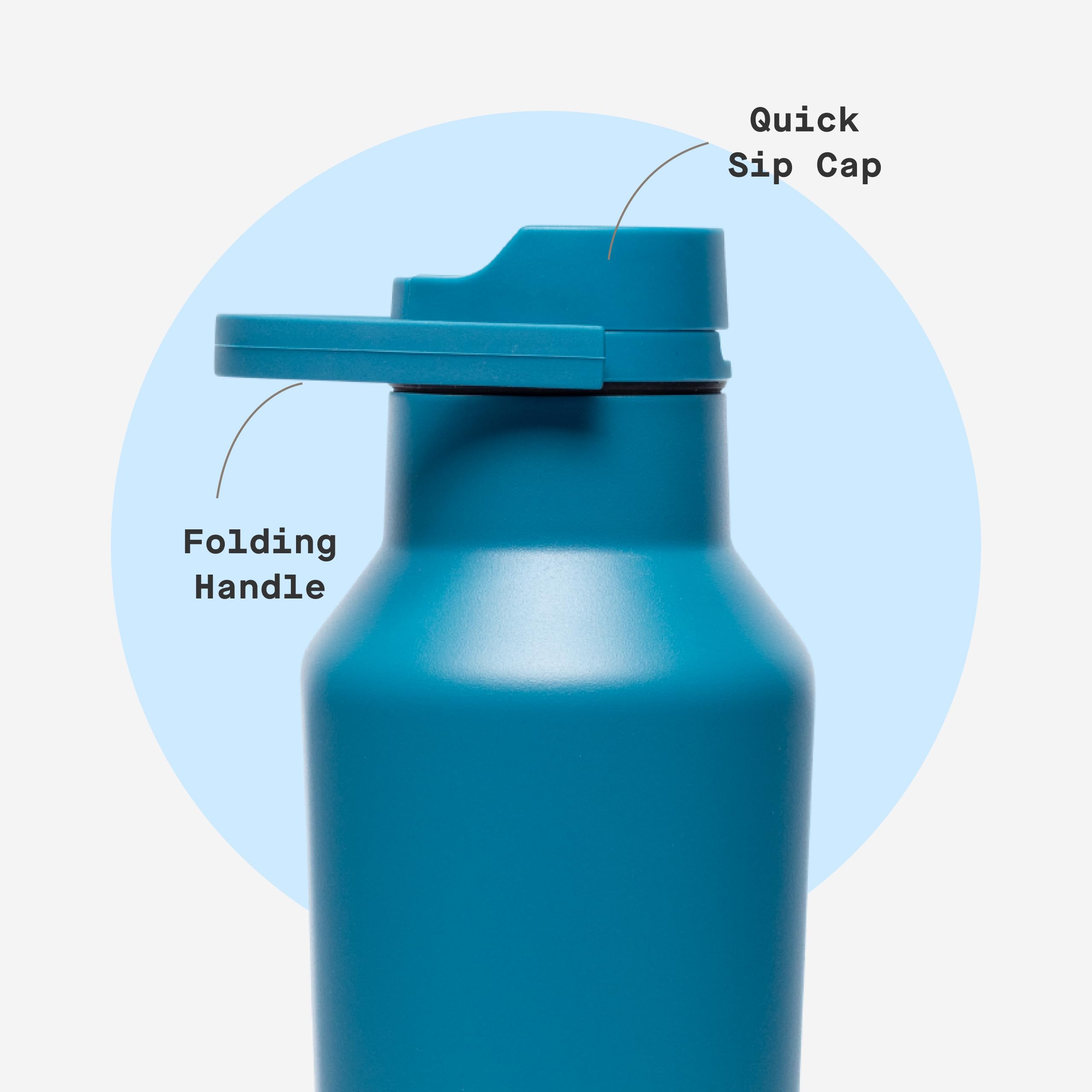 corkcicle-classic-sport-canteen-32-oz-triple-insulated-insulated-water-bottle-wi image 5