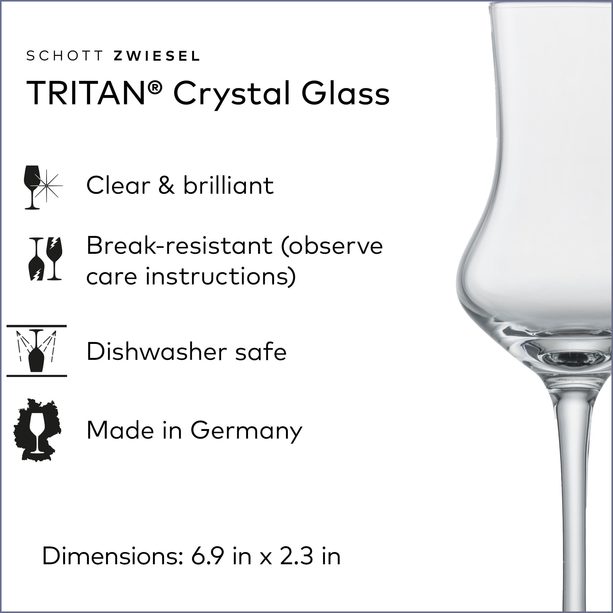 schott-zwiesel-classico-grappa-glass-set-of-6-tritan-crystal-dishwasher-safe-mad image 2