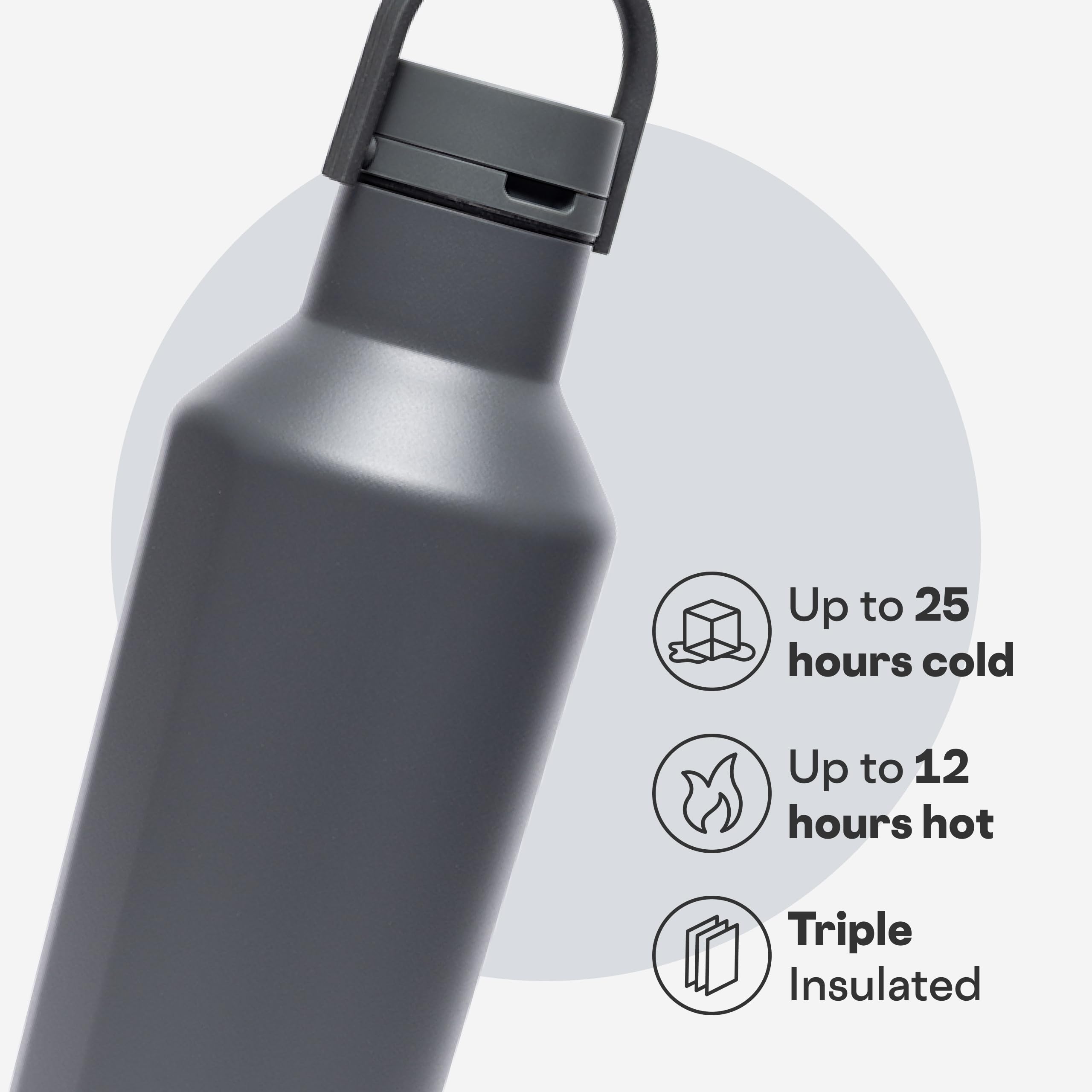 corkcicle-classic-sport-canteen-insulated-water-bottle-20-oz-flint image 3