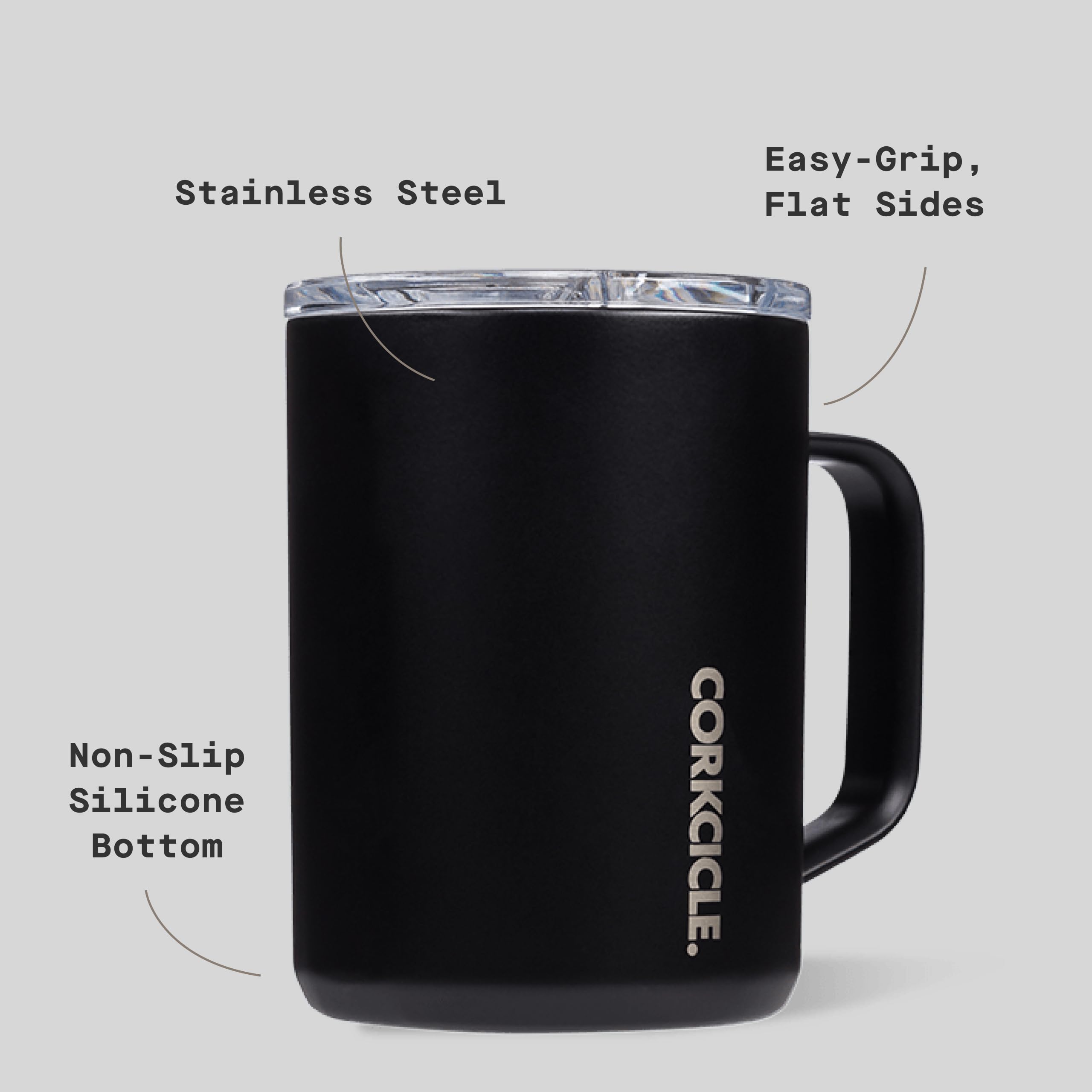 corkcicle-classic-coffee-mug-16-oz-triple-insulated-stainless-steel-black-shatte image 4