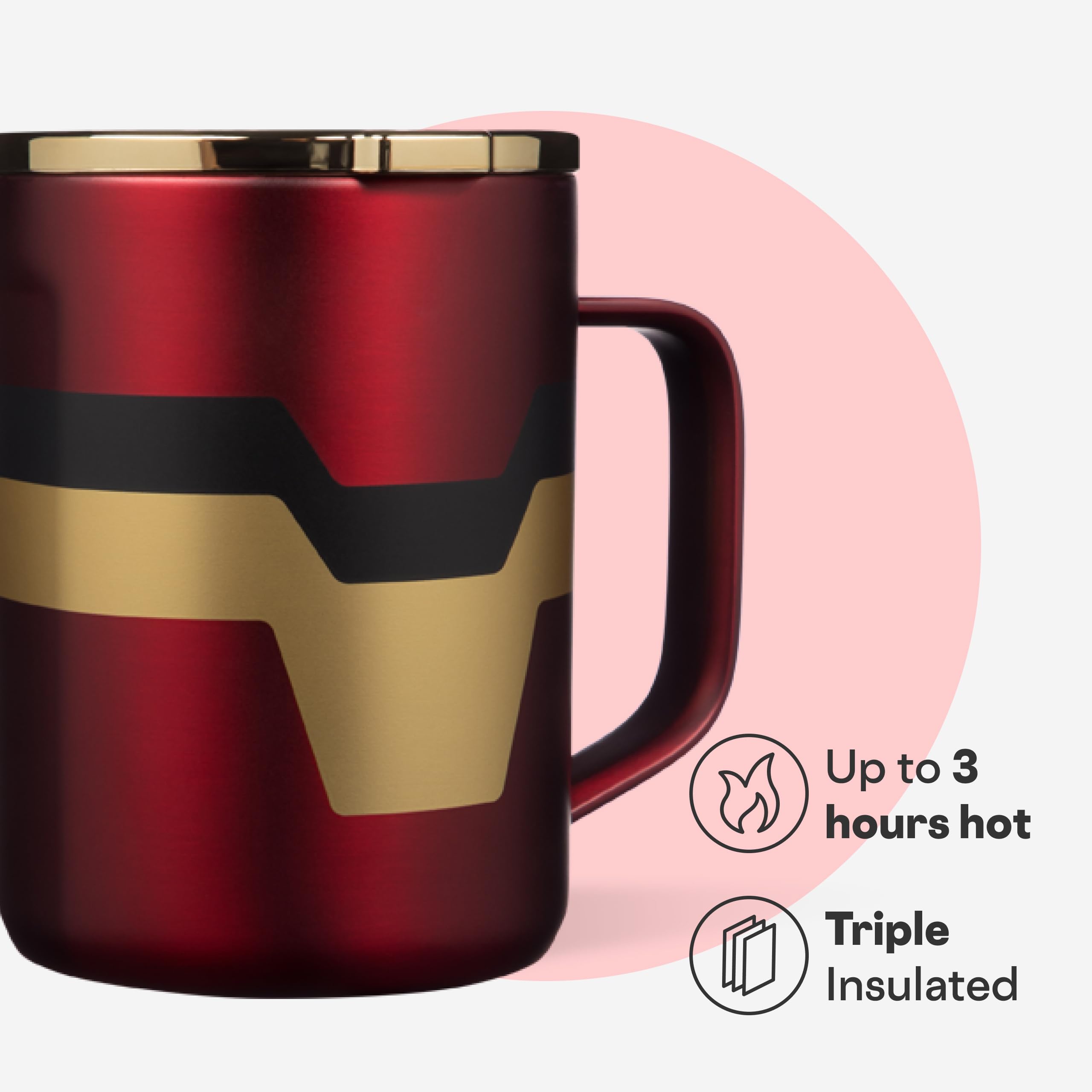 corkcicle-classic-coffee-mug-16oz-iron-man image 3