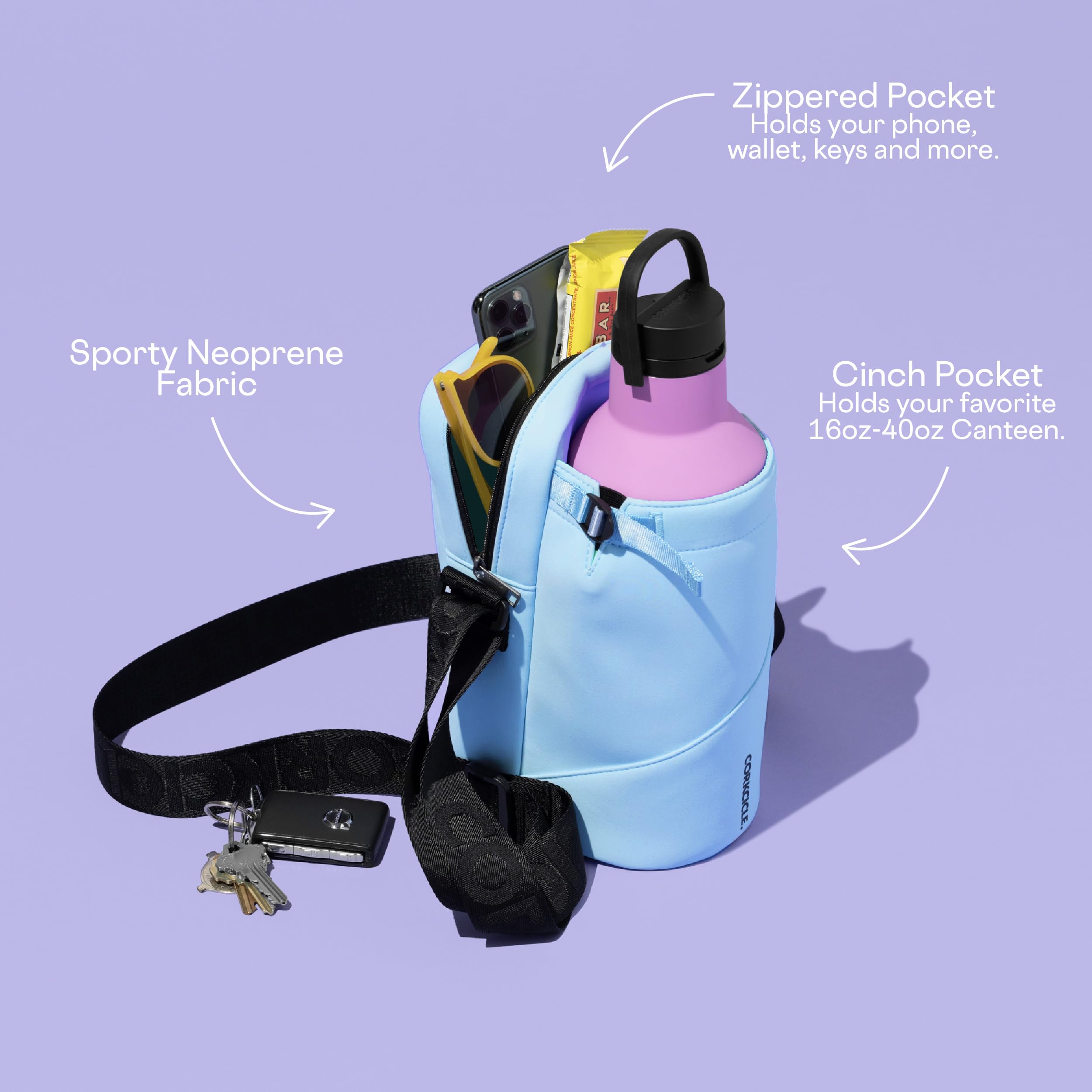 corkcicle-cooler-sling-bag-with-adjustable-crossbody-strap-santorini image 4