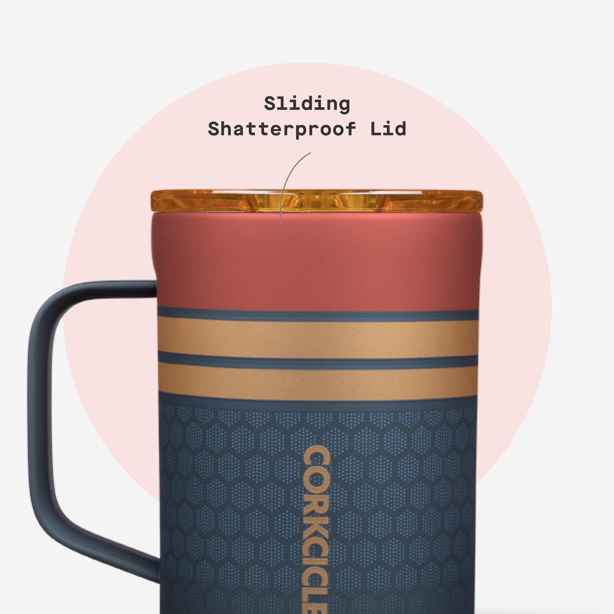 corkcicle-classic-coffee-mug-16-oz-captain-marvel-triple-insulated-stainless-ste image 5