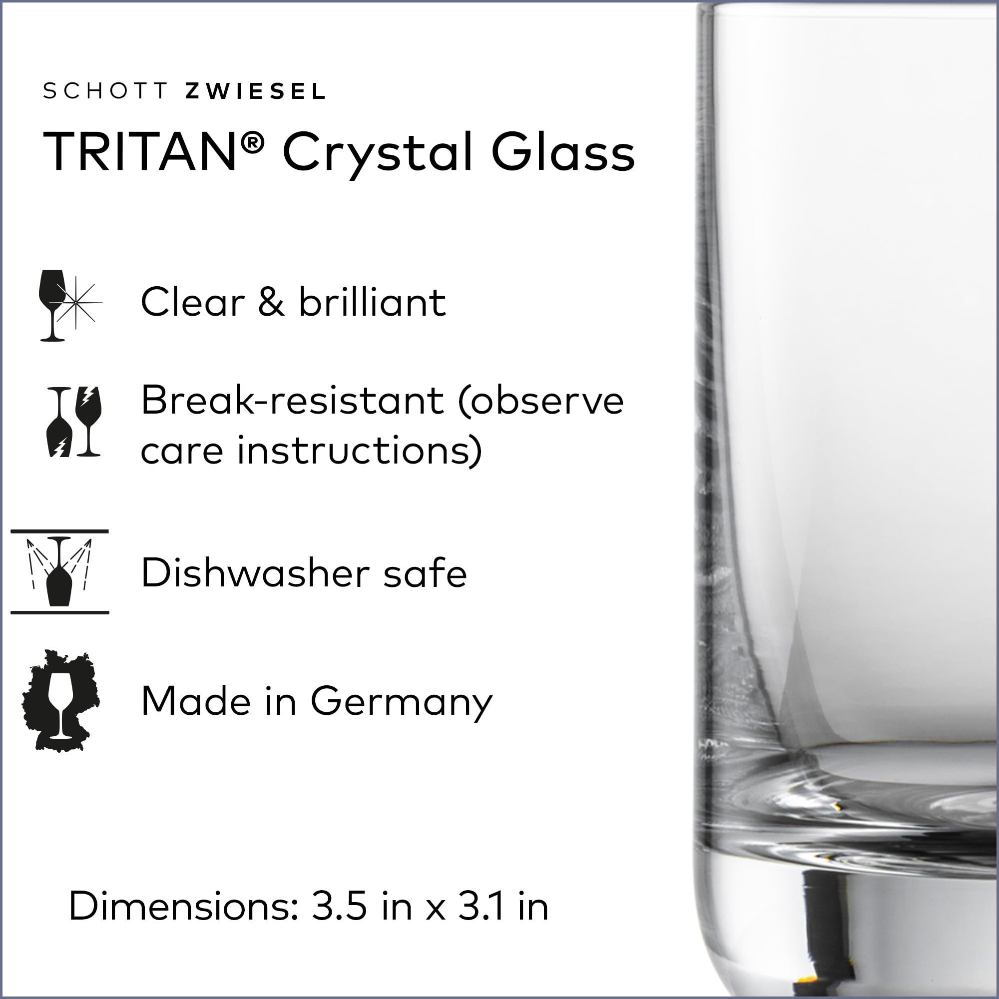 schott-zwiesel-convention-old-fashioned-whiskey-glass-set-of-6-10-oz-tritan-crys image 2
