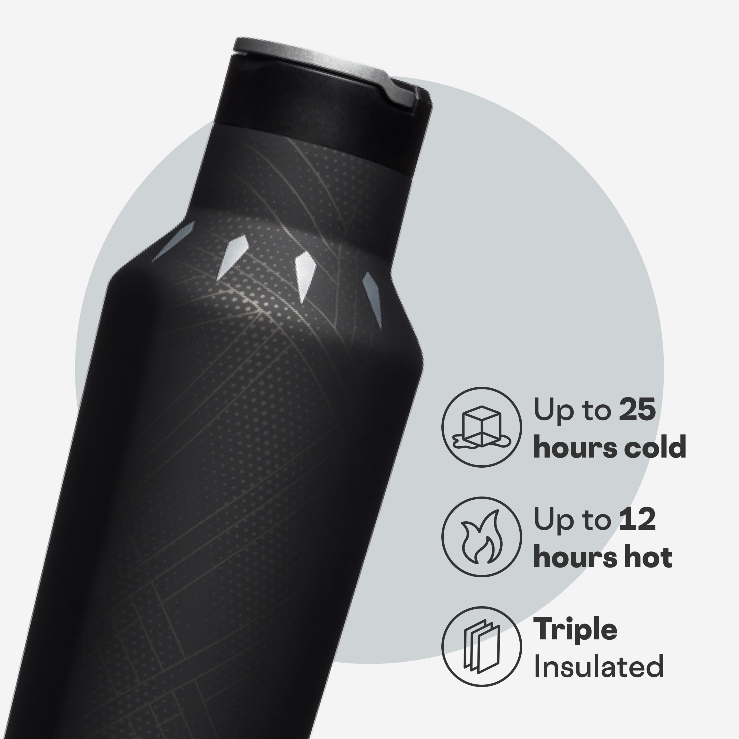 corkcicle-sport-canteen-20oz-black-panther image 3