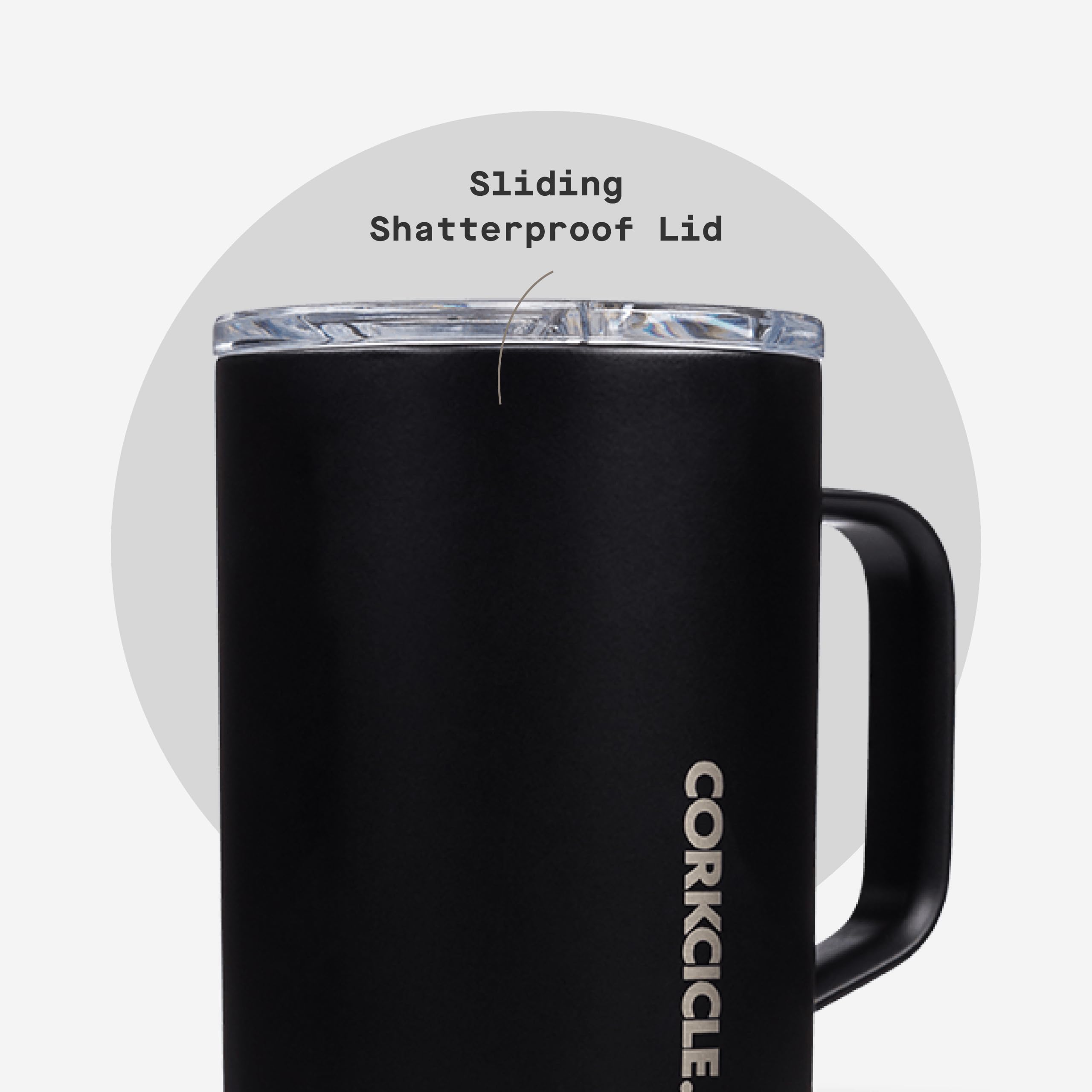 corkcicle-classic-coffee-mug-16-oz-triple-insulated-stainless-steel-black-shatte image 5